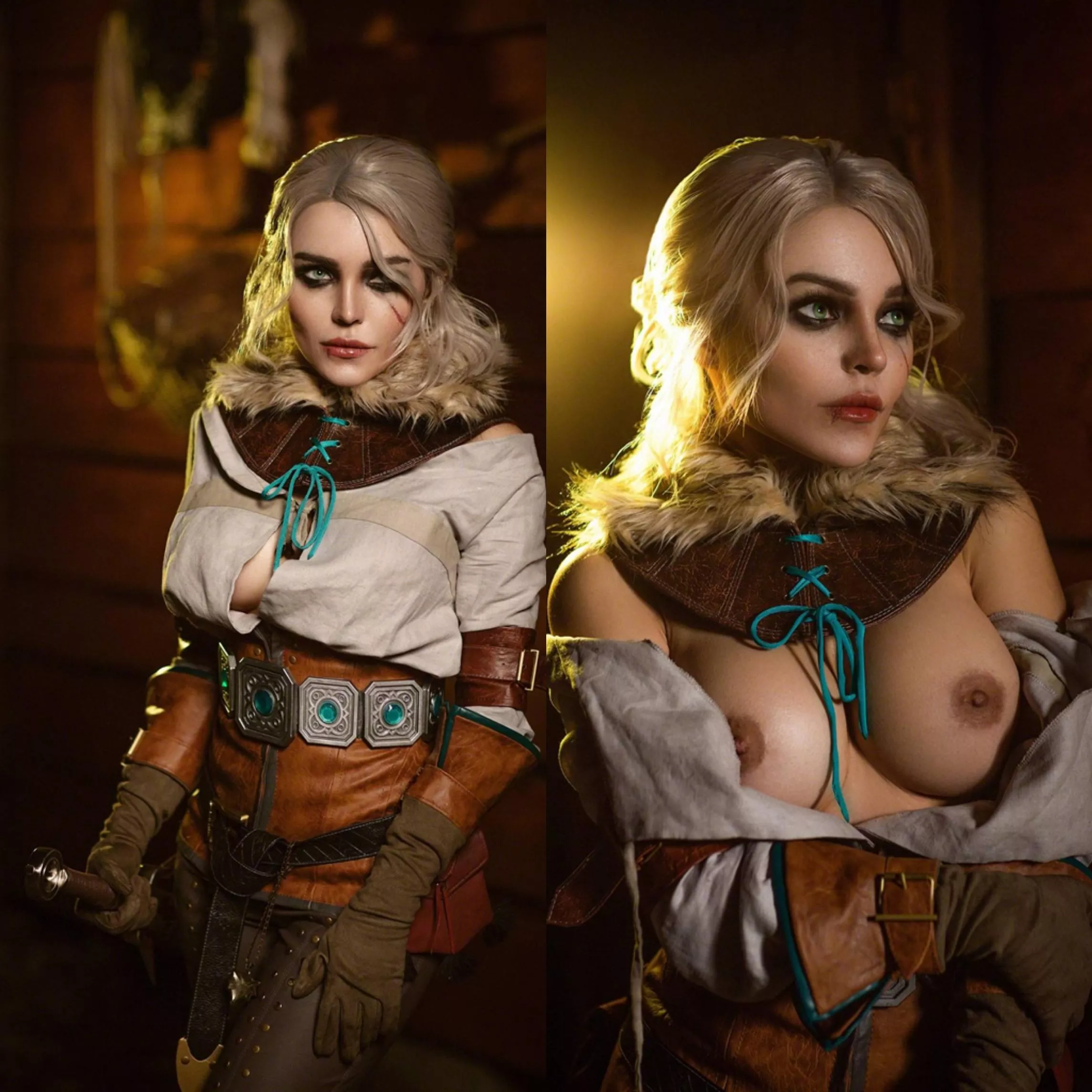 Kalinka Fox as Ciri. posted by Wsrote