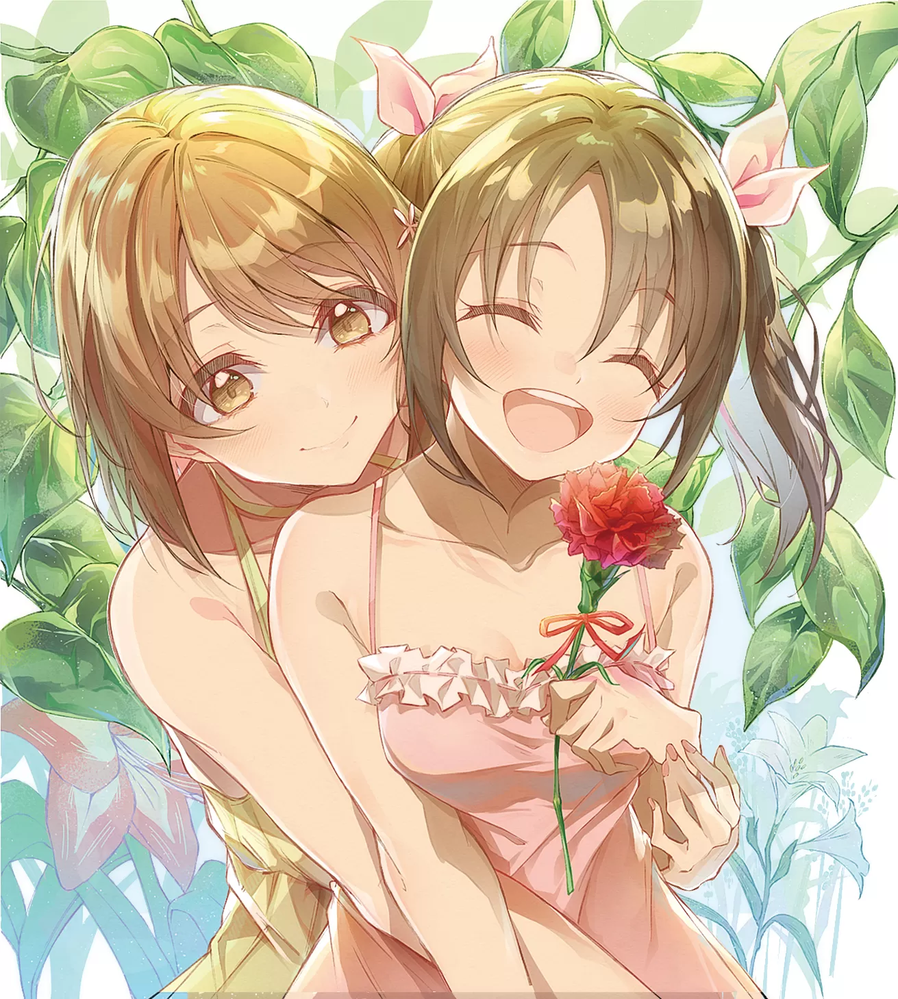 Kanako & Kana [The Idolmaster: Cinderella Girls] posted by Ron1901