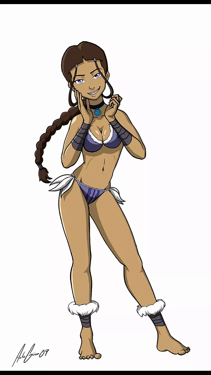 Katara in hot bikini. posted by uno-reverse-card-69