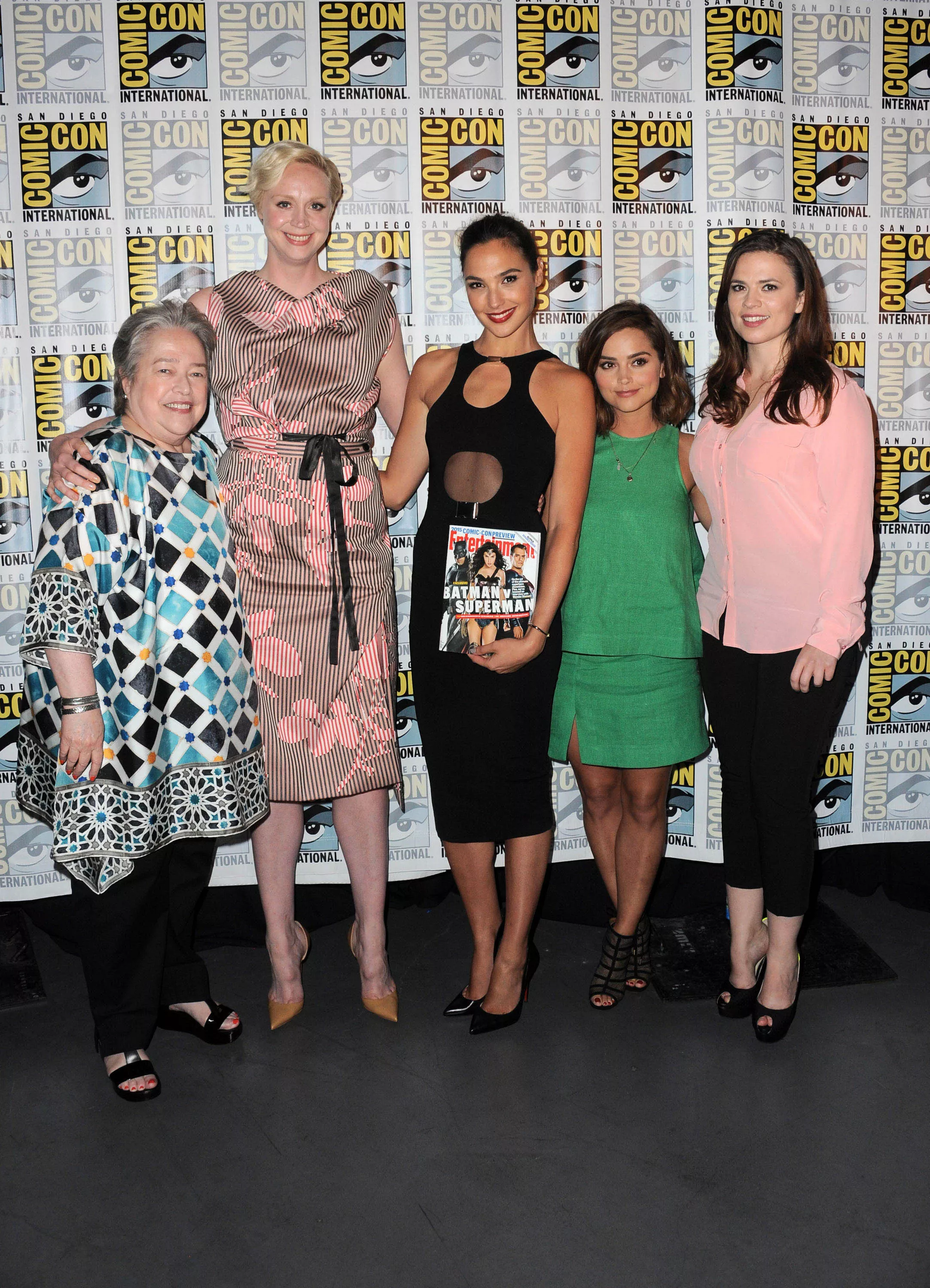 Kathy Bates, Gwendoline Christie, Gal Gadot, Jenna Coleman, Hayley Atwell posted by [deleted]