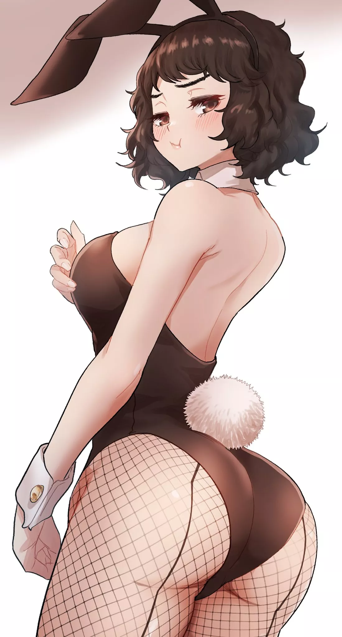 Kawakami in a bunny suit posted by 0mango