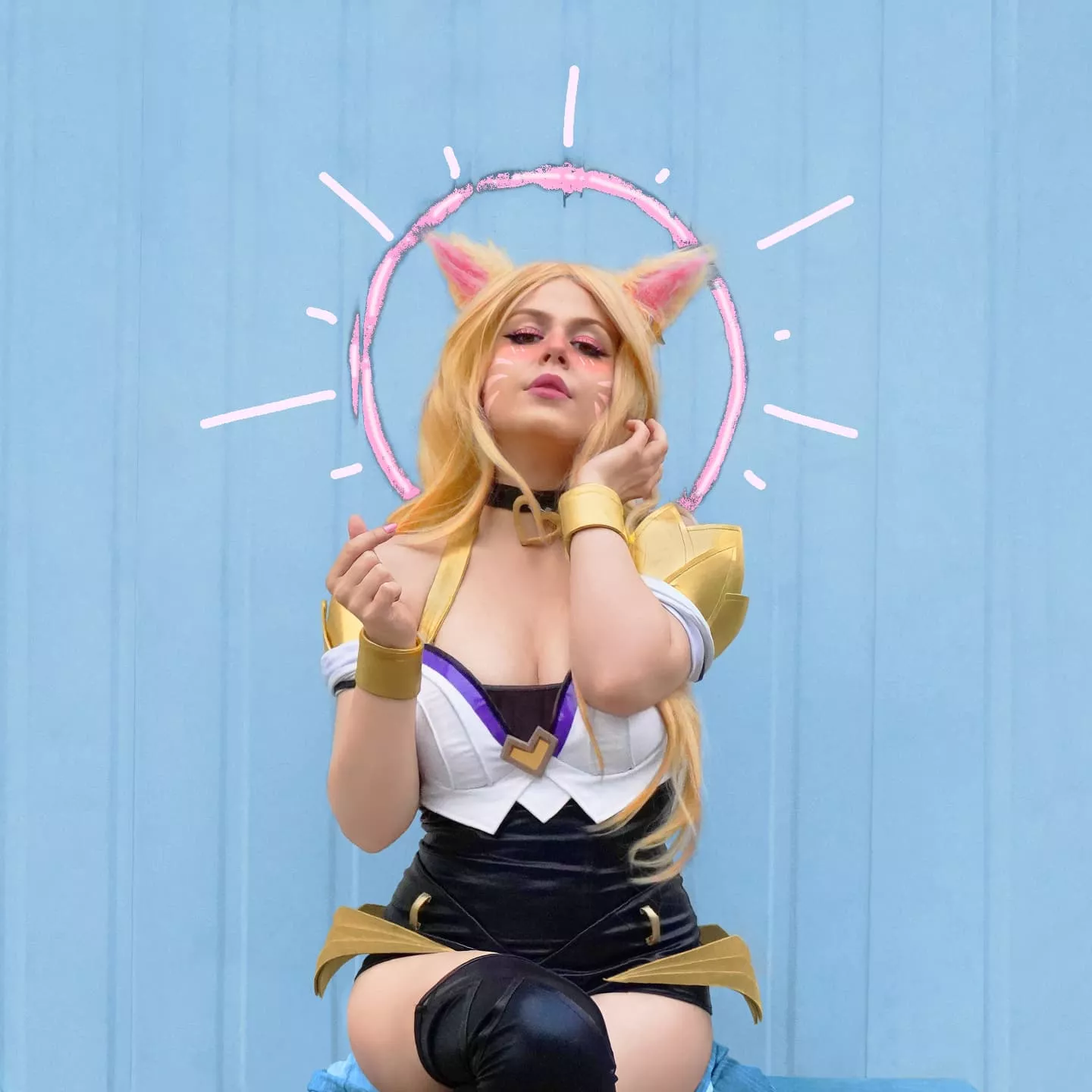 KDA Ahri from League of Legends by Sheepiaa [Self] posted by Confident_Ad6020