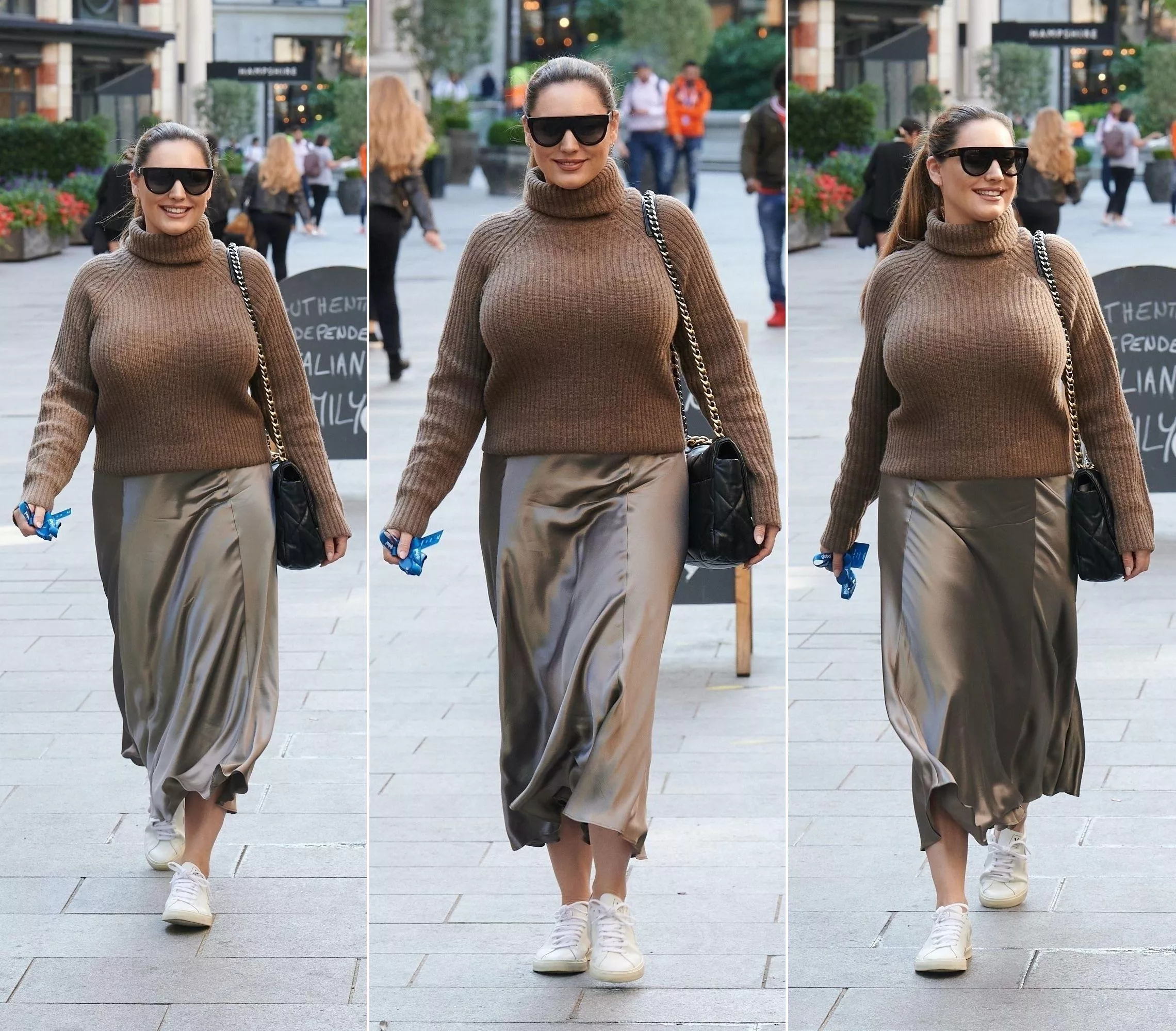 Kelly Brook, London (September 10th 2020) posted by avertingmyeyes