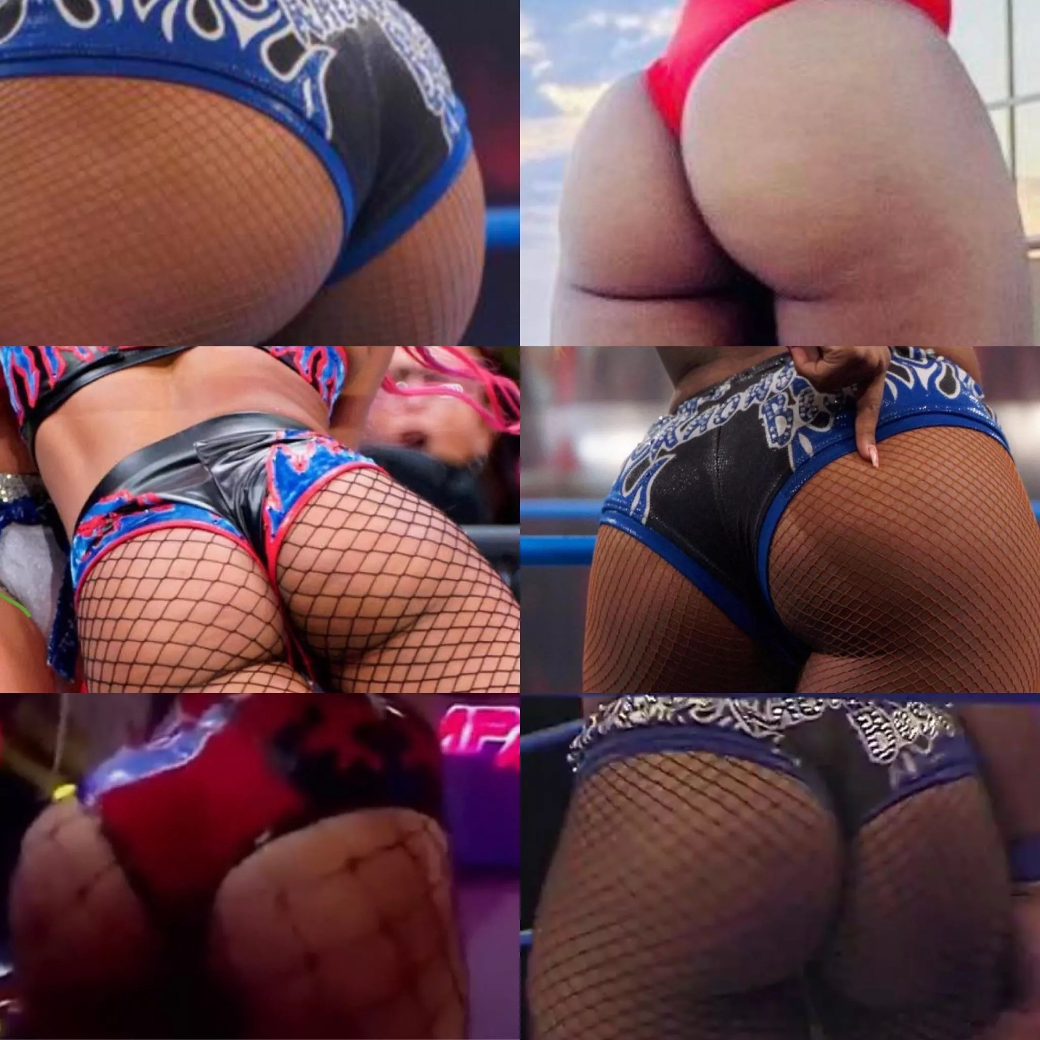 Kiera Hogan fat ass collage posted by mistersimple101