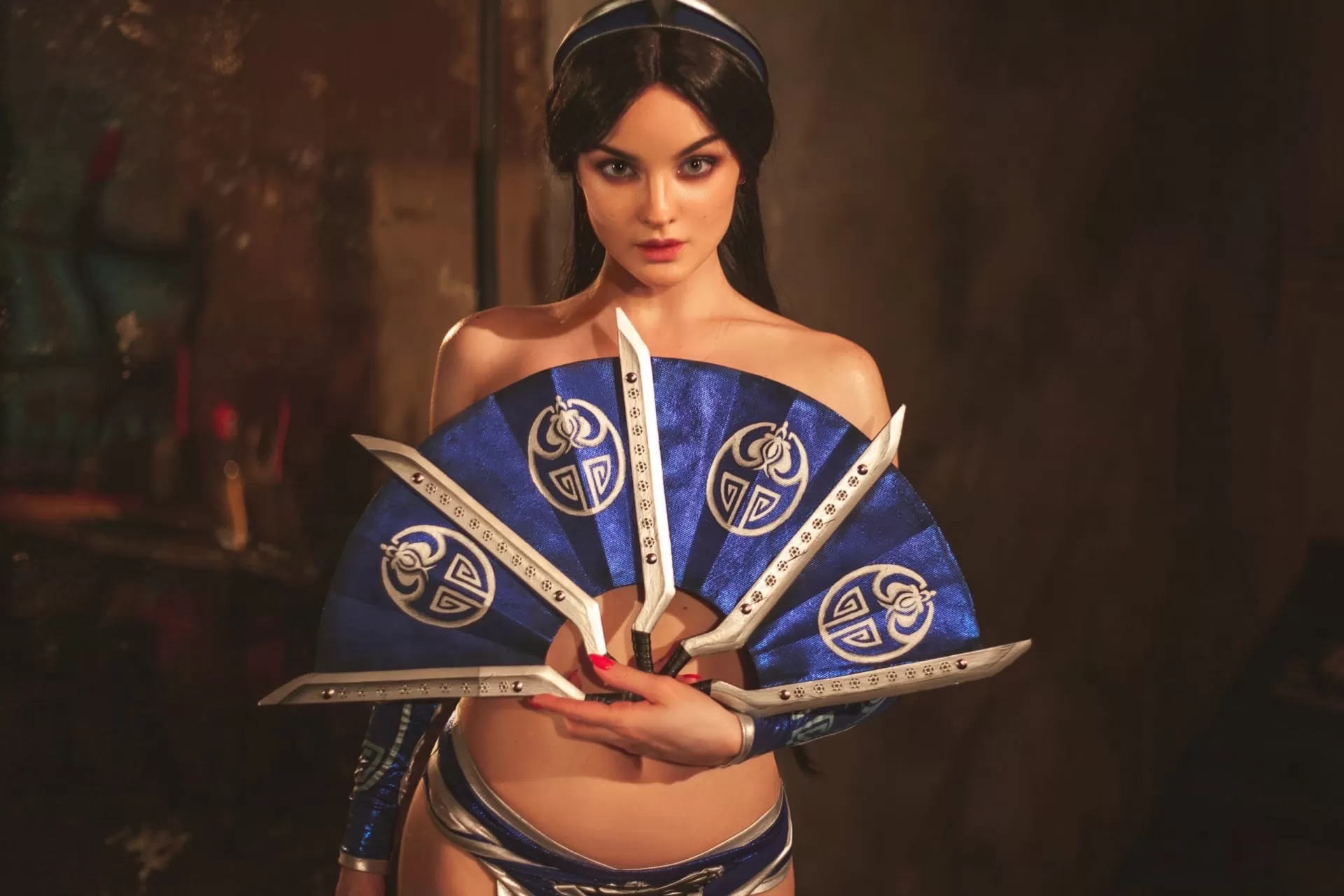 Kitana from Mortal Kombat by Sophie Katssby posted by Sophie_Katssby