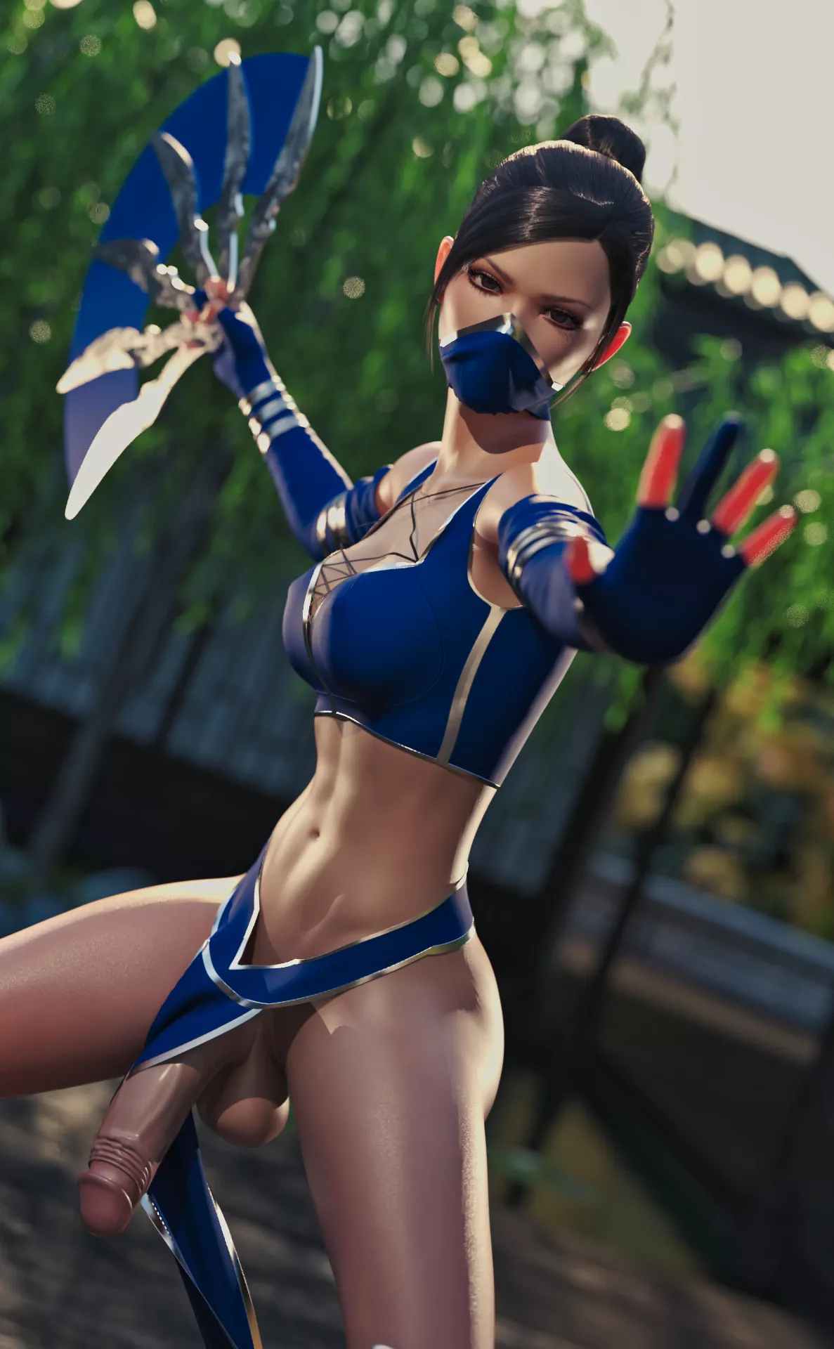 Kitana. The queen of the Netherrealm. (forged3dx) posted by Rastifan