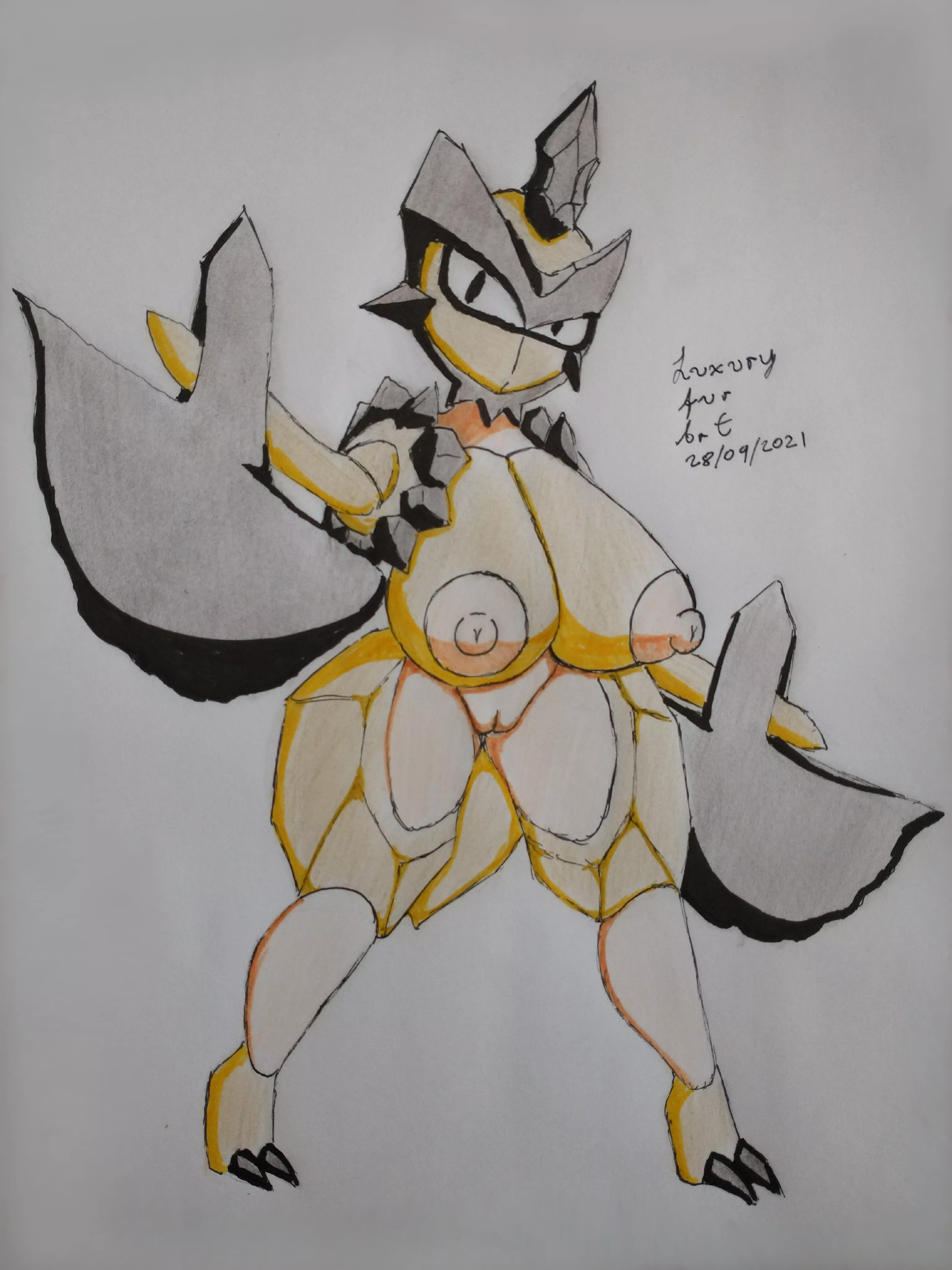 Kleavor (luxury furart) posted by Arceus_IRL