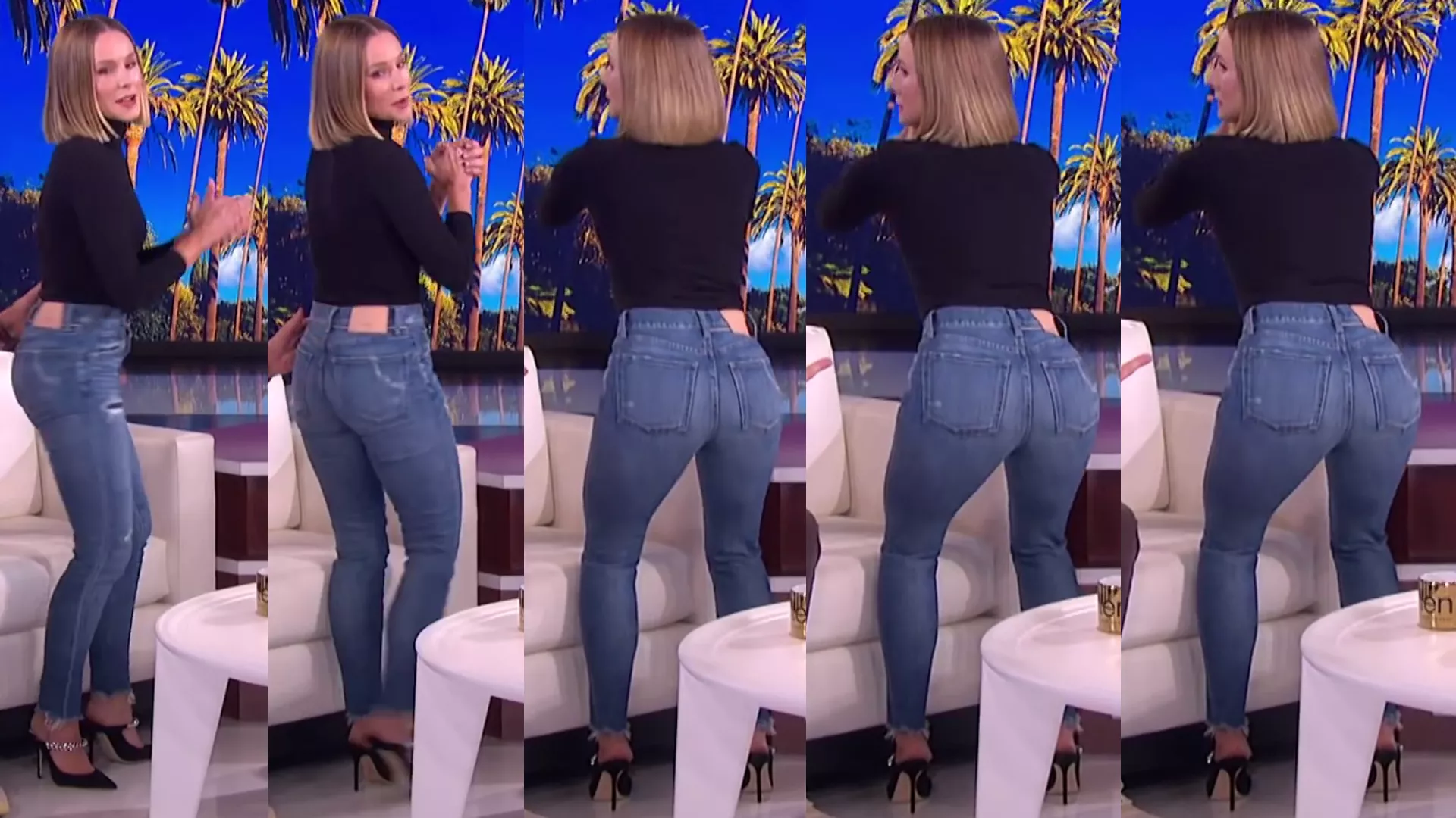 Kristen Bell showing off on TV posted by jealousofwhores