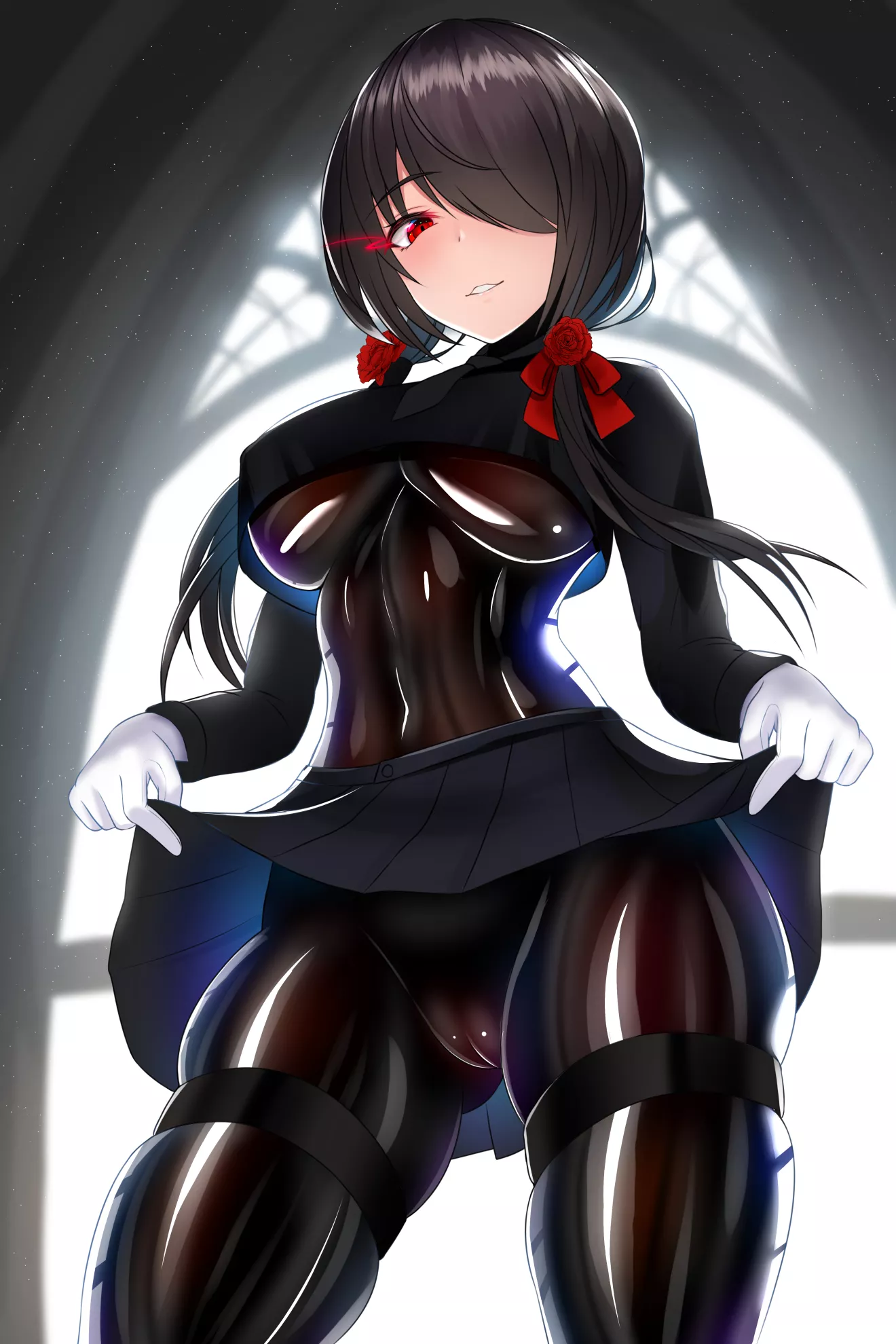 Kurumi Bodysuit Upskirt (Damao Yu) [Date A Live] posted by sequence_string