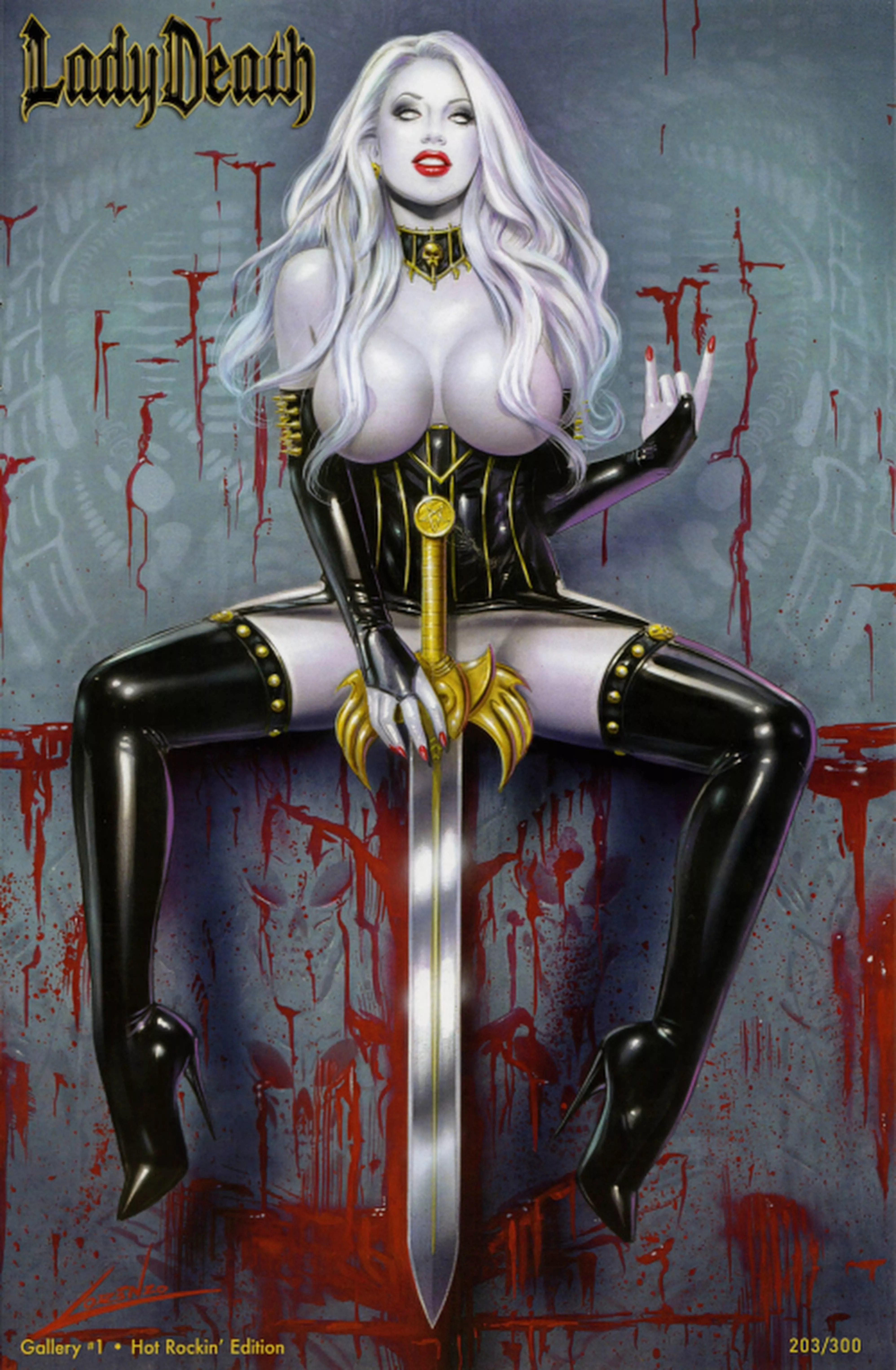 Lady Death - (Coffin Comics) posted by AtrosRH