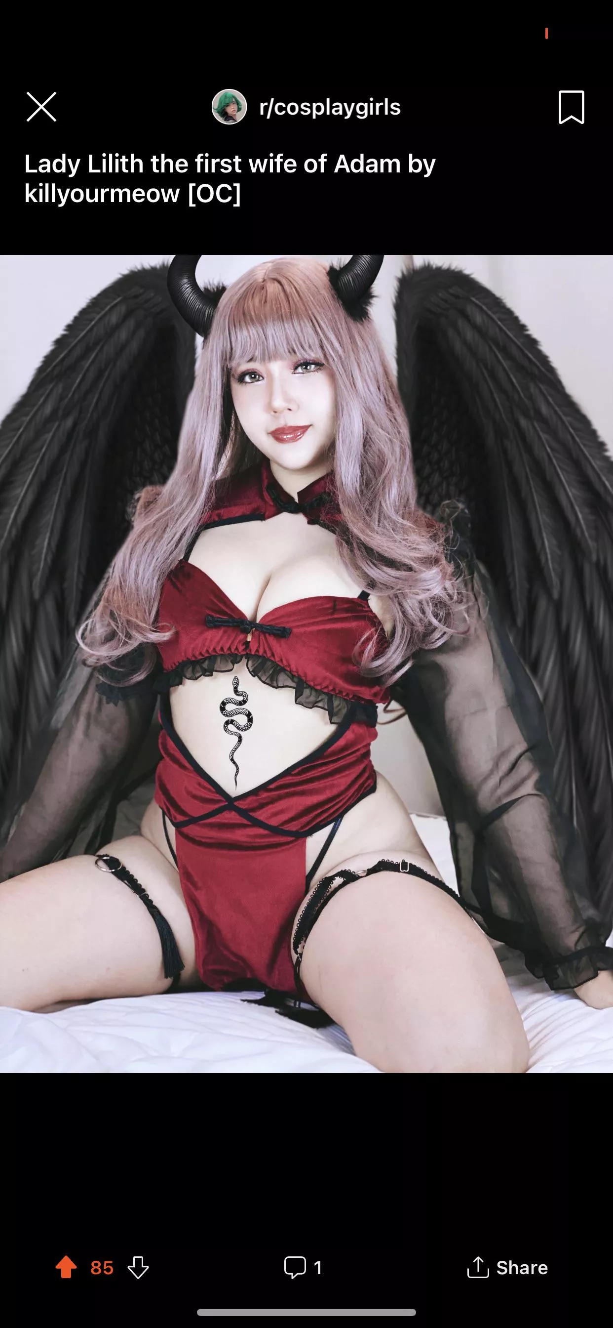 Lady Lilith by killyourmeow [self] posted by Killmemeowmeow