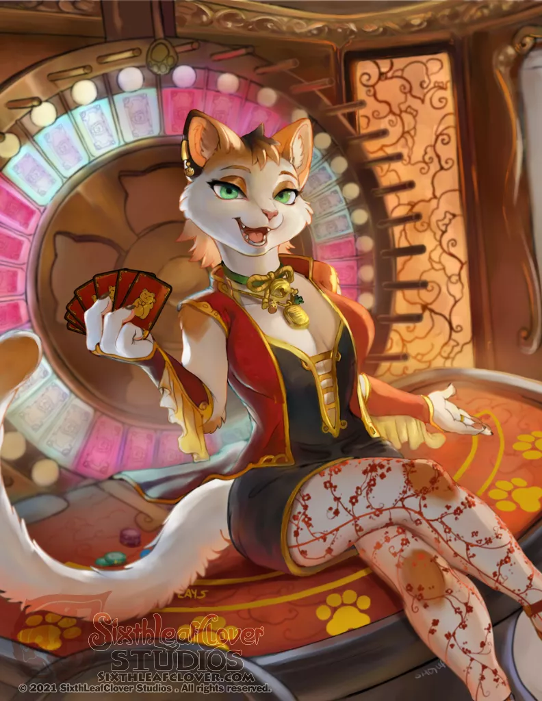 Lady of Fortune By The-SixthLeafClover on posted by Pikachuckxd