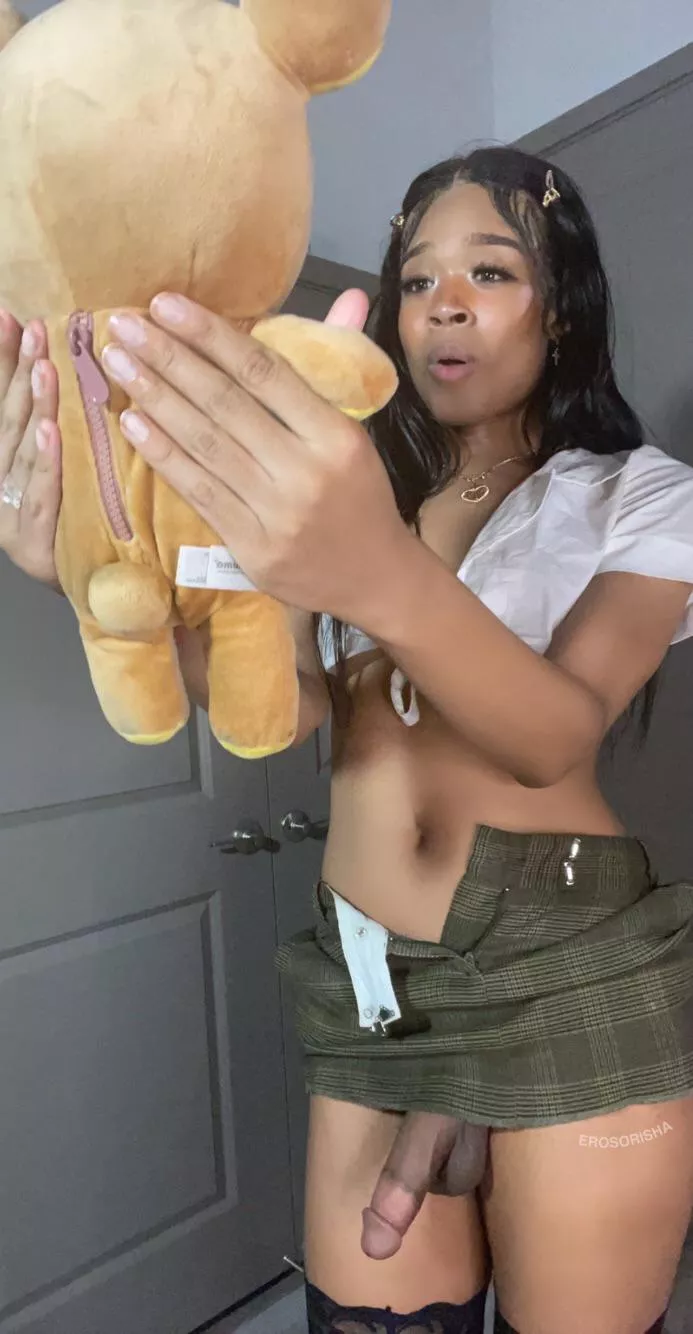 Ladyboys love Teddy Bears posted by TrannyHunterWorld