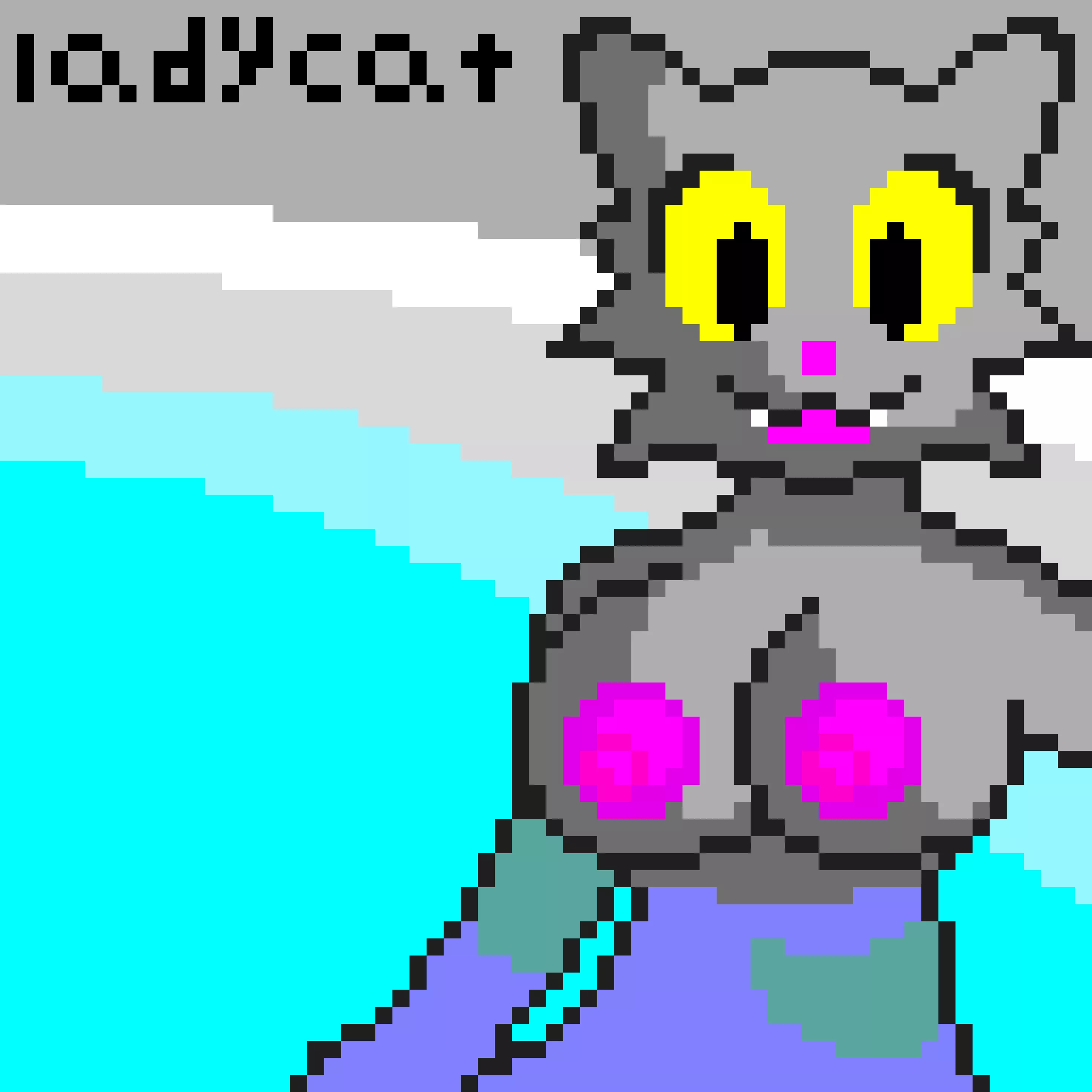 Ladycat posted by Fartyghost