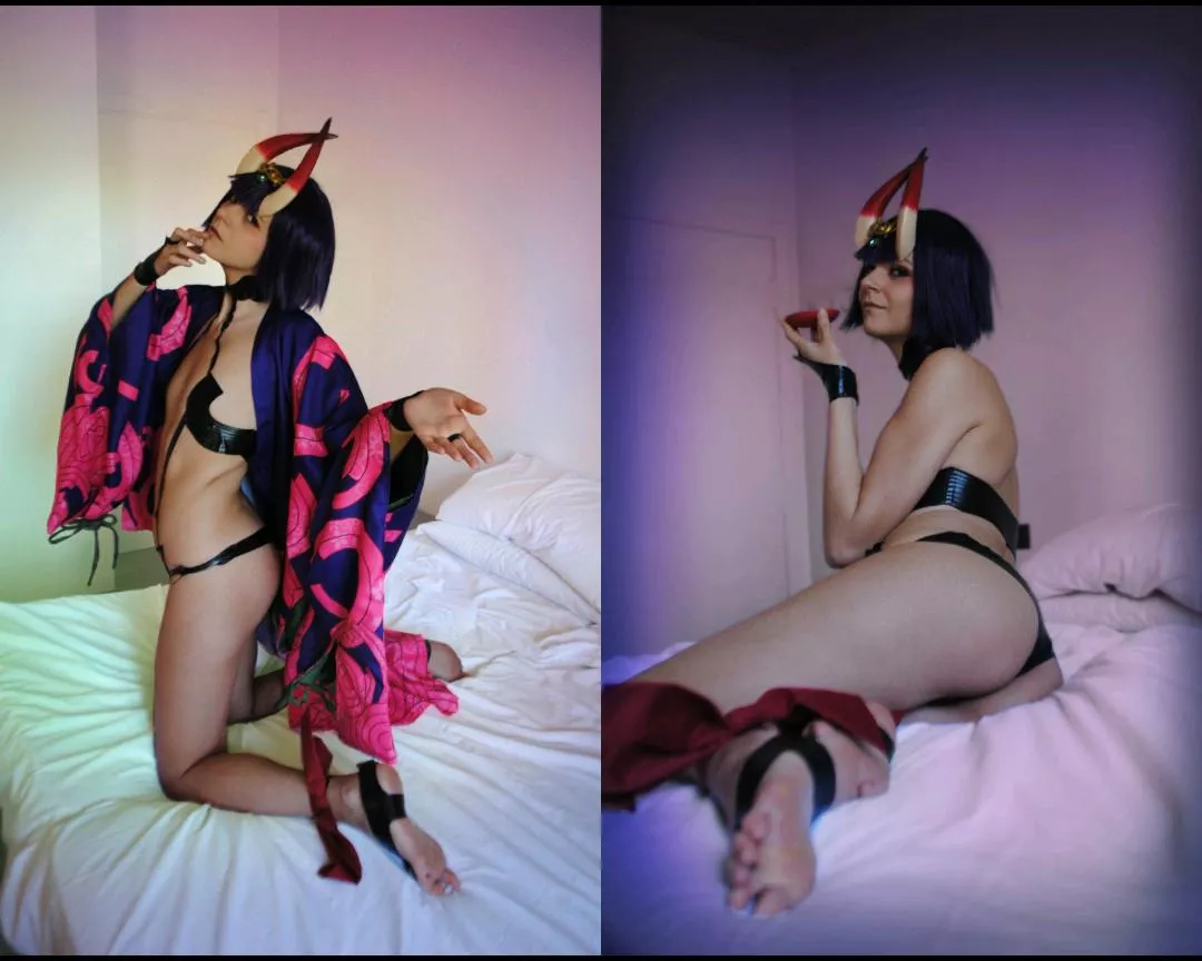 Lallupyon as Shuten Douji [self] posted by Lallupyon