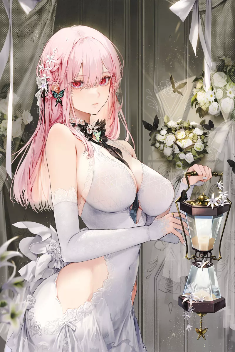 Lantern Bride [Artist's Original] posted by CheetahSperm18