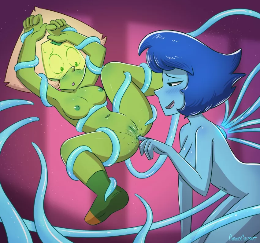 Lapis is going to fully explore Peri's body (CubedCoconut) posted by myfriendscantknow