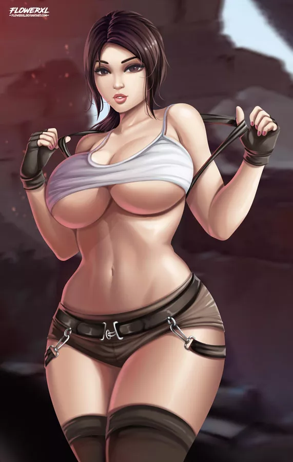 Lara Croft (by Flowerxl) posted by Souted