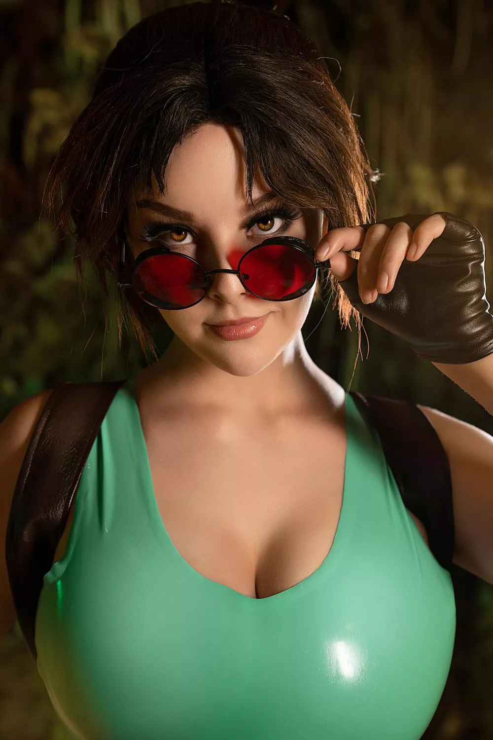 Lara Croft cosplay by Helly Valentine posted by HellyValentine