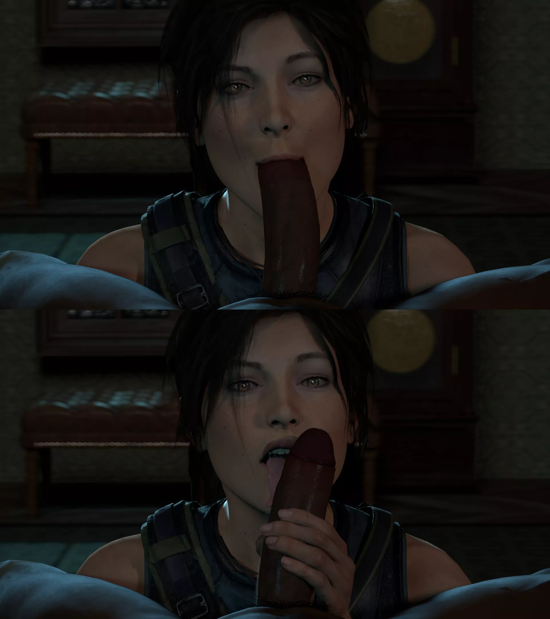 Lara having a taste (Stephanie) posted by protoshujin