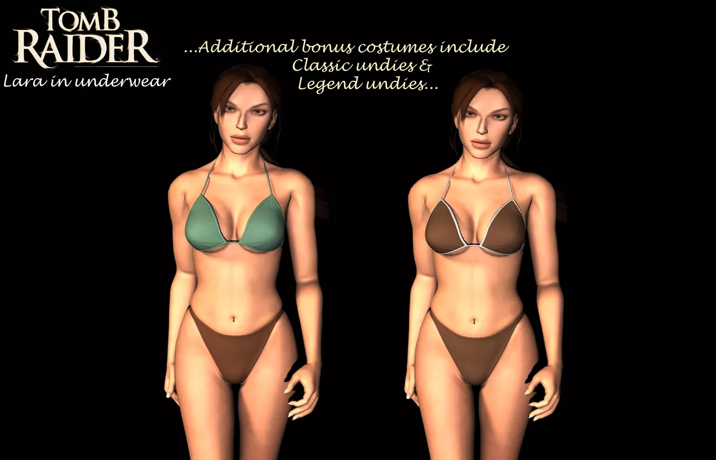 Lara in underwear by noonbob posted by ZishanBD