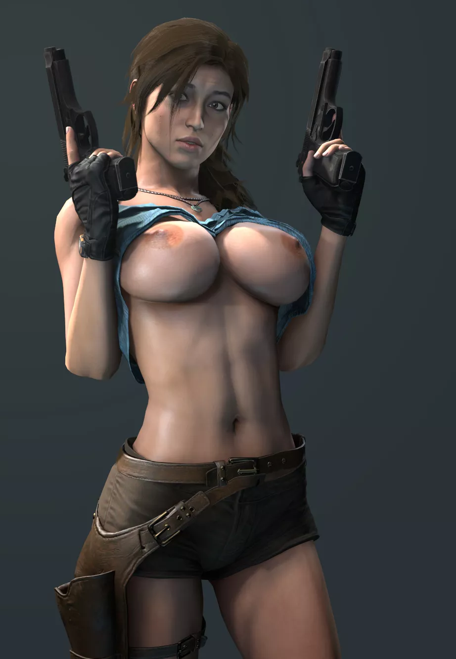 Lara ready for action (Batesz) posted by protoshujin