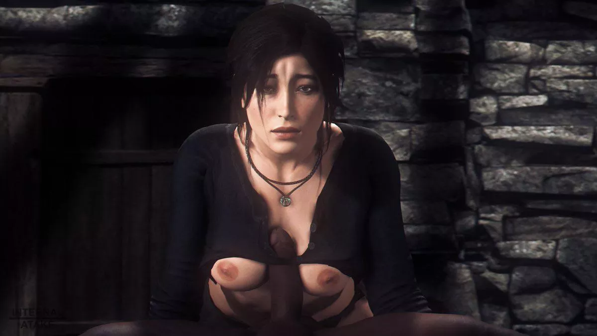 Lara using her tits well (internal atake) posted by post-ironic-irony