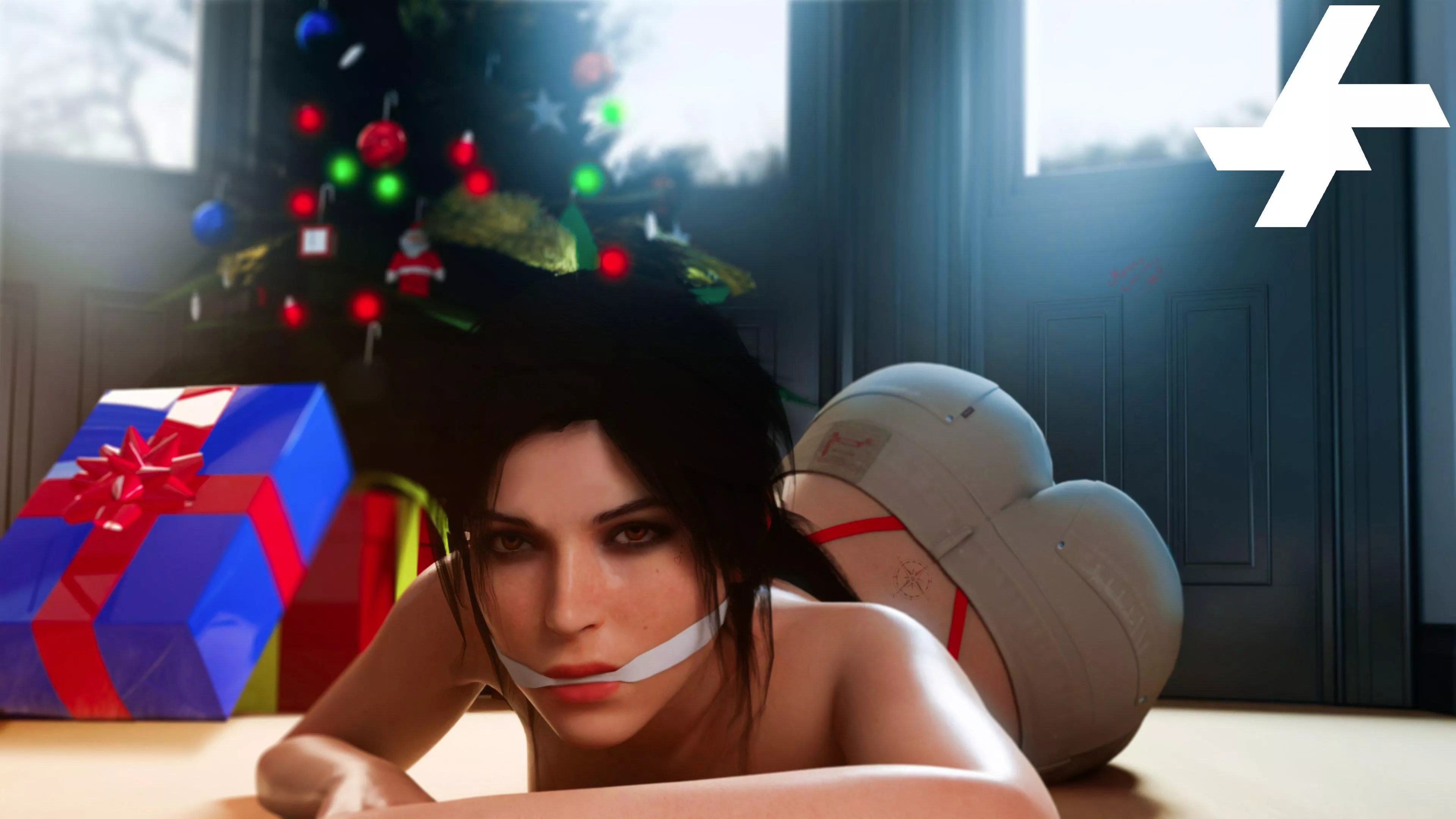 Lara waiting for Christmas (ITAlessio) posted by protoshujin