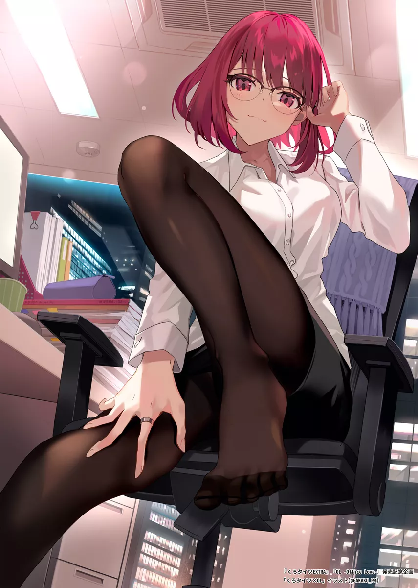 Late Hours at Work [Original] posted by CheetahSperm18