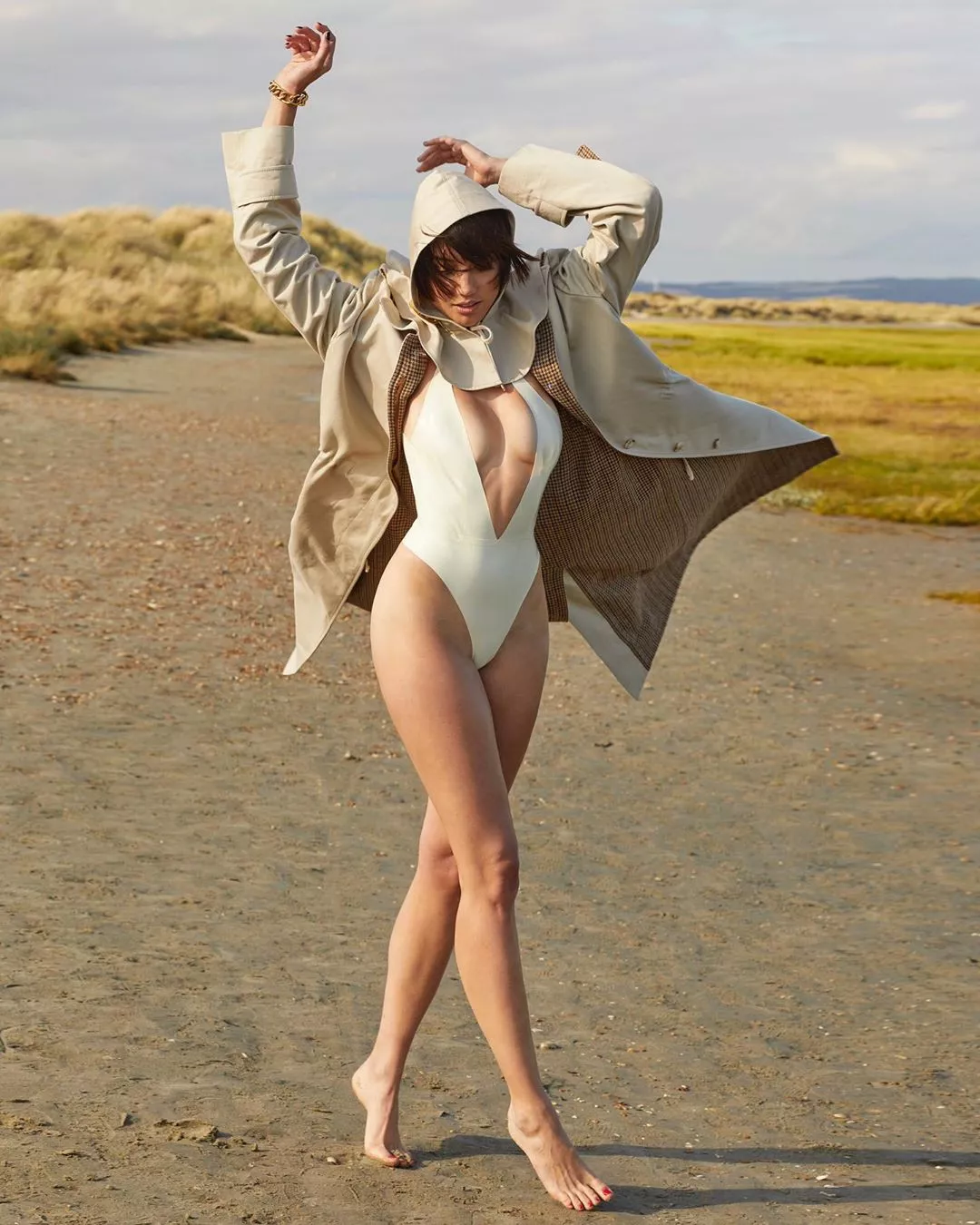 Latex body under jacket / See more of her here: https://www.instagram.com/kariskennedyphotography/ posted by BobRoss235