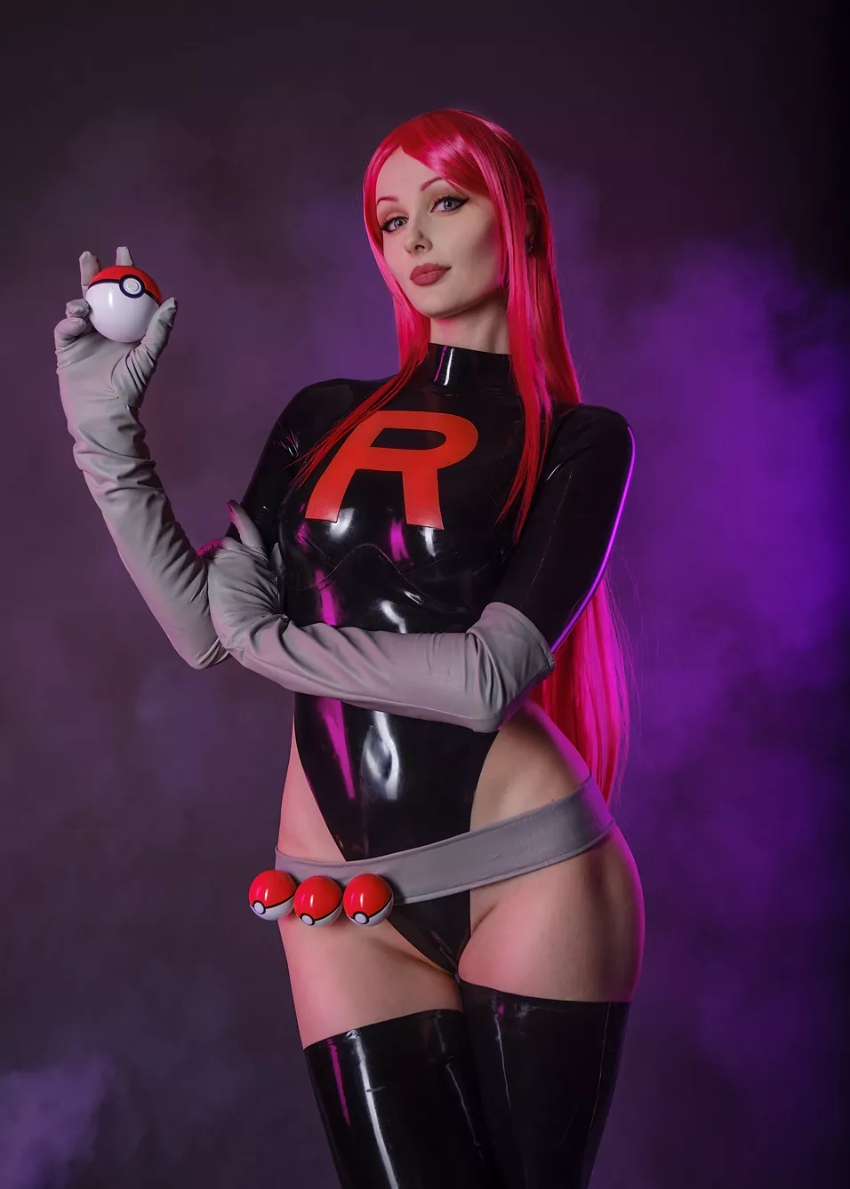 Latex Jessie! Cosplay by me posted by Tniwe