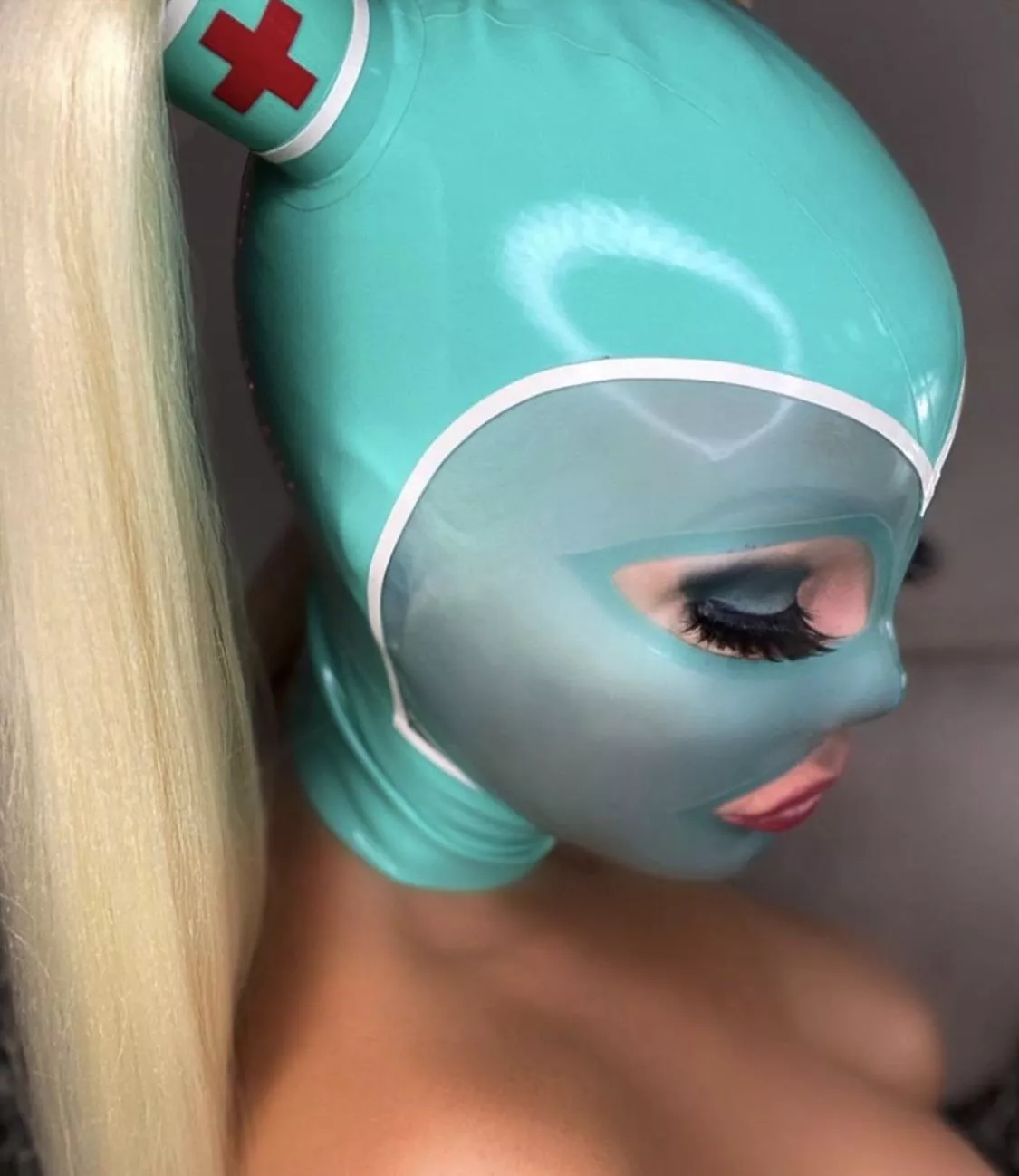 Latex Kitty Nurse posted by throwaway3344671