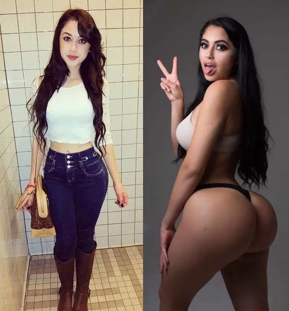 Latina transformation posted by fakepeachfan