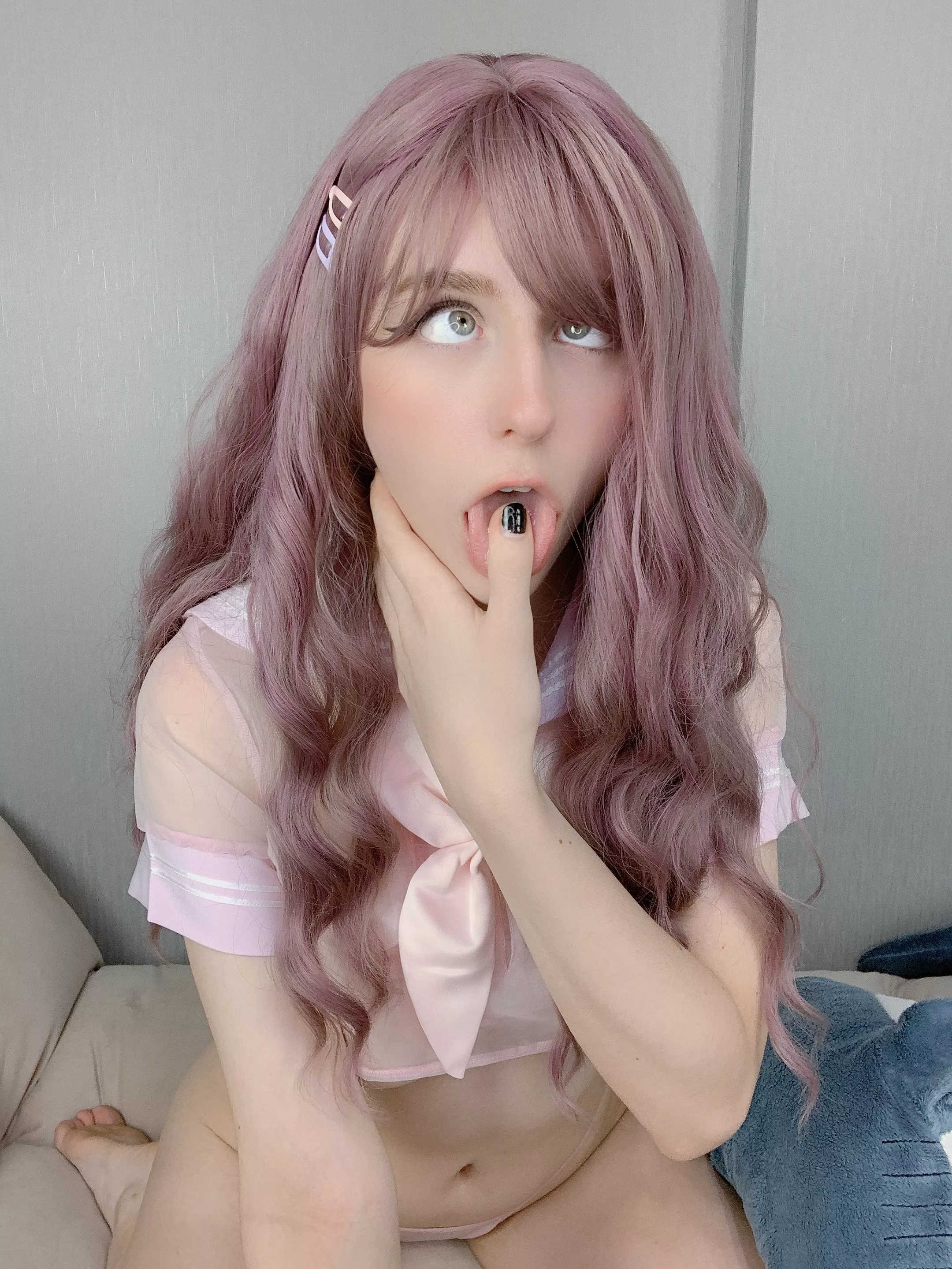 Lavender ahegao [OC] posted by Tulpina