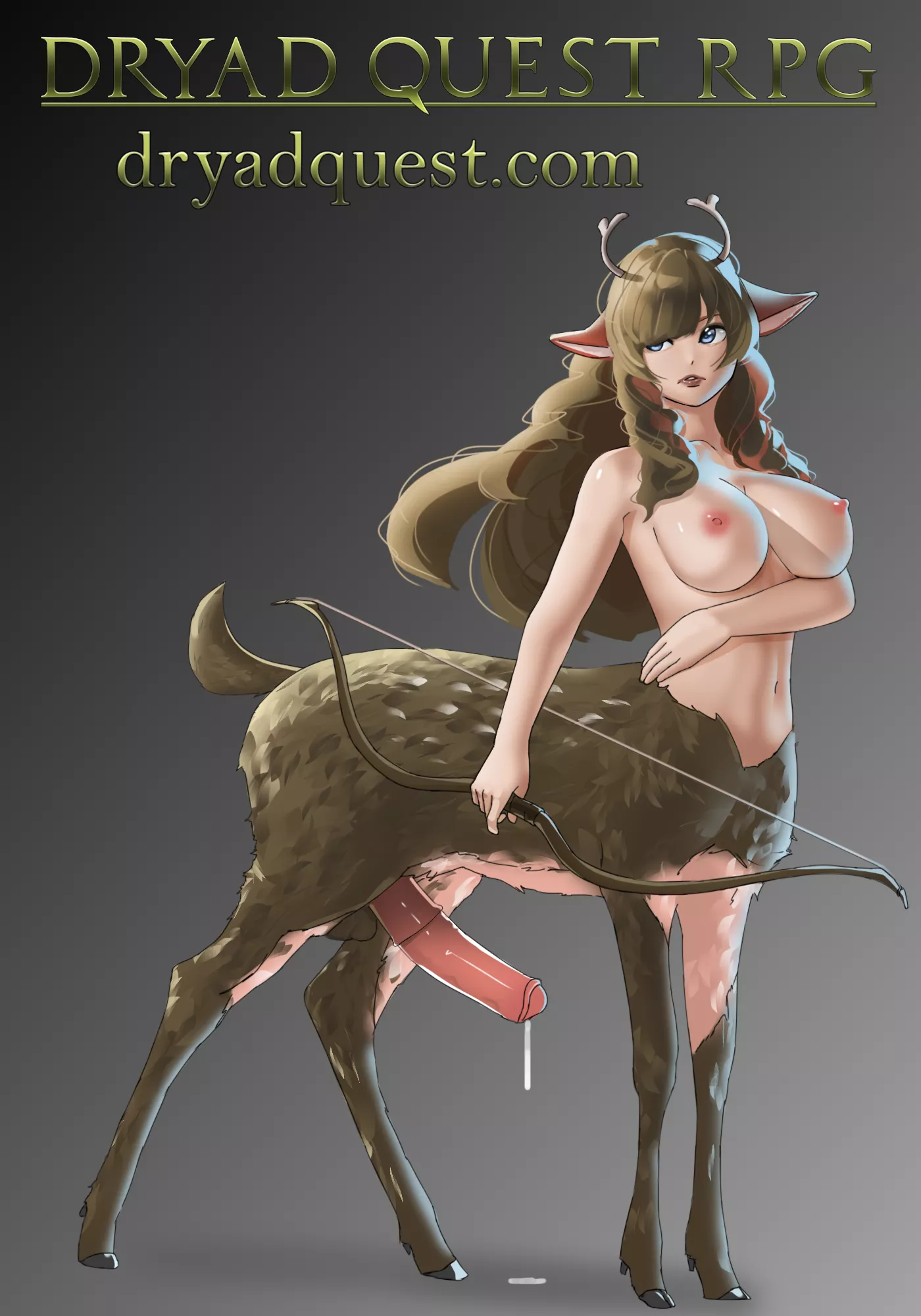 Leaking Deer-girl posted by NekonChan