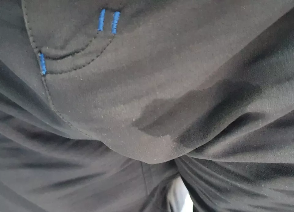 Leaking precum at work posted by Dms_lefthanded