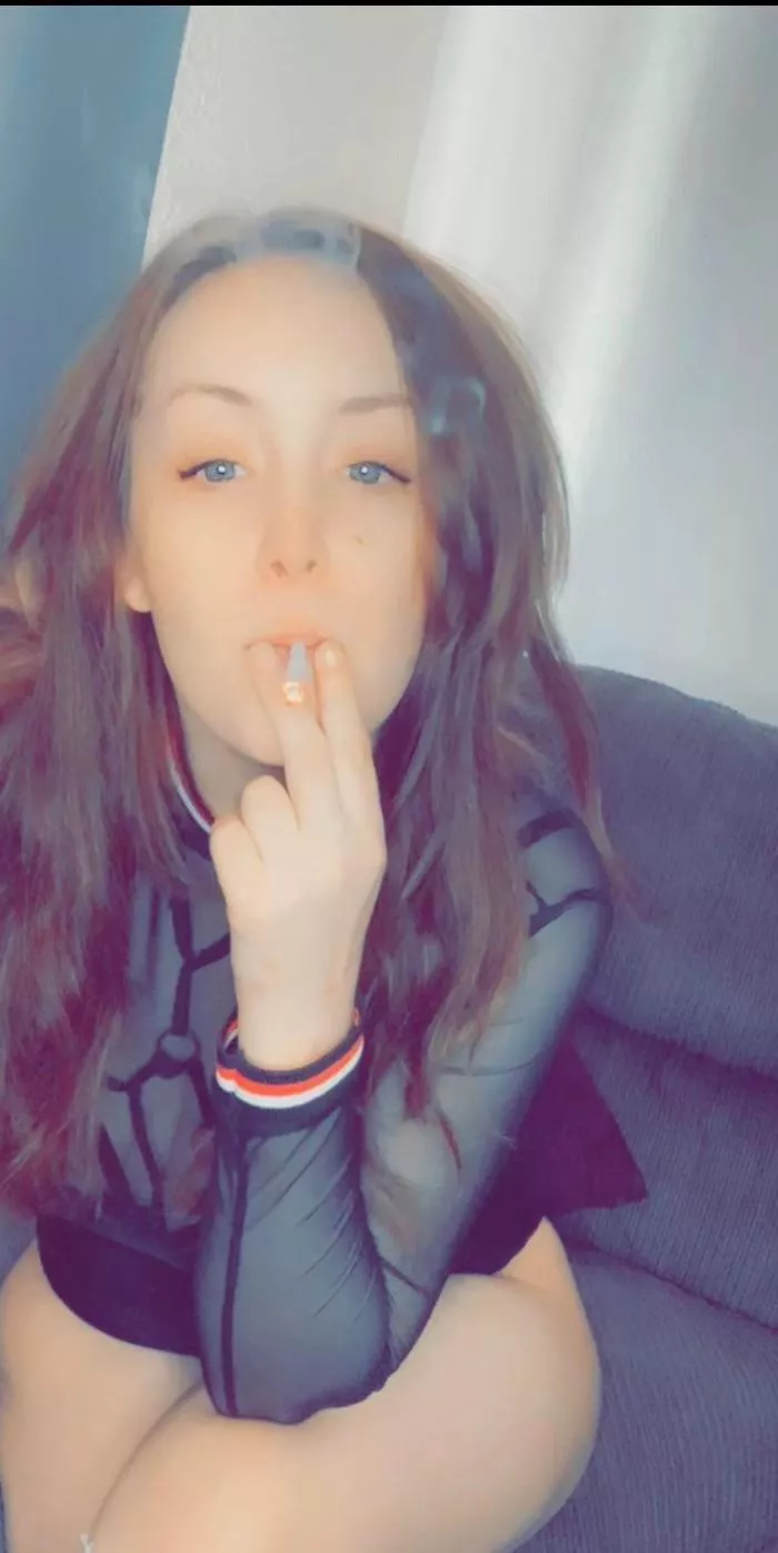 let me blow my smoke in your face posted by GoddessAimee