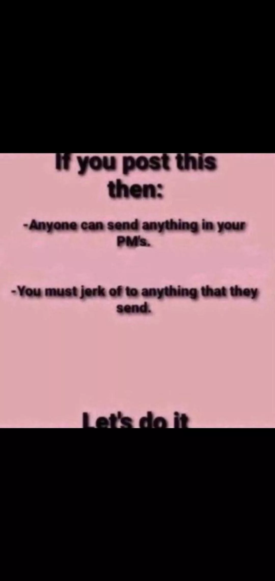 Let's give this a go posted by AGENTLUKE015