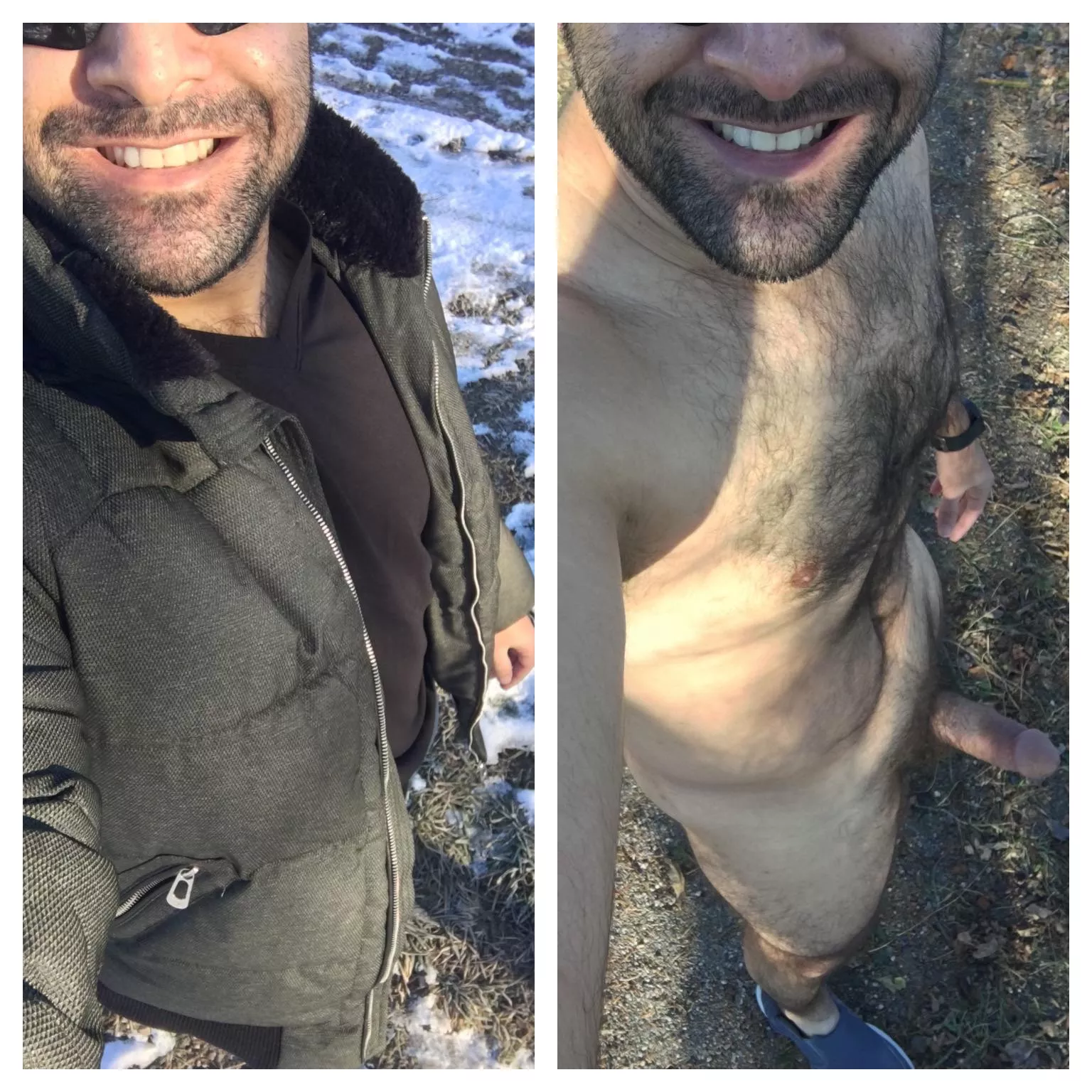 Let’s hike in the cold;) posted by gluteus2