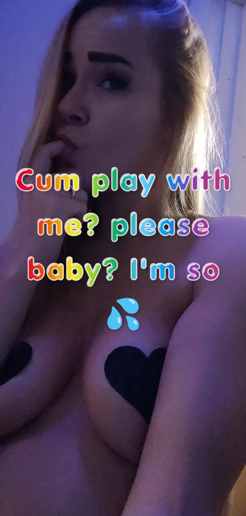 Let's play tonight 💦💞 I'm soo pent up baby💋 cum see me at 10pm EDT [masochisticplaythings] posted by kelly_lynn6119