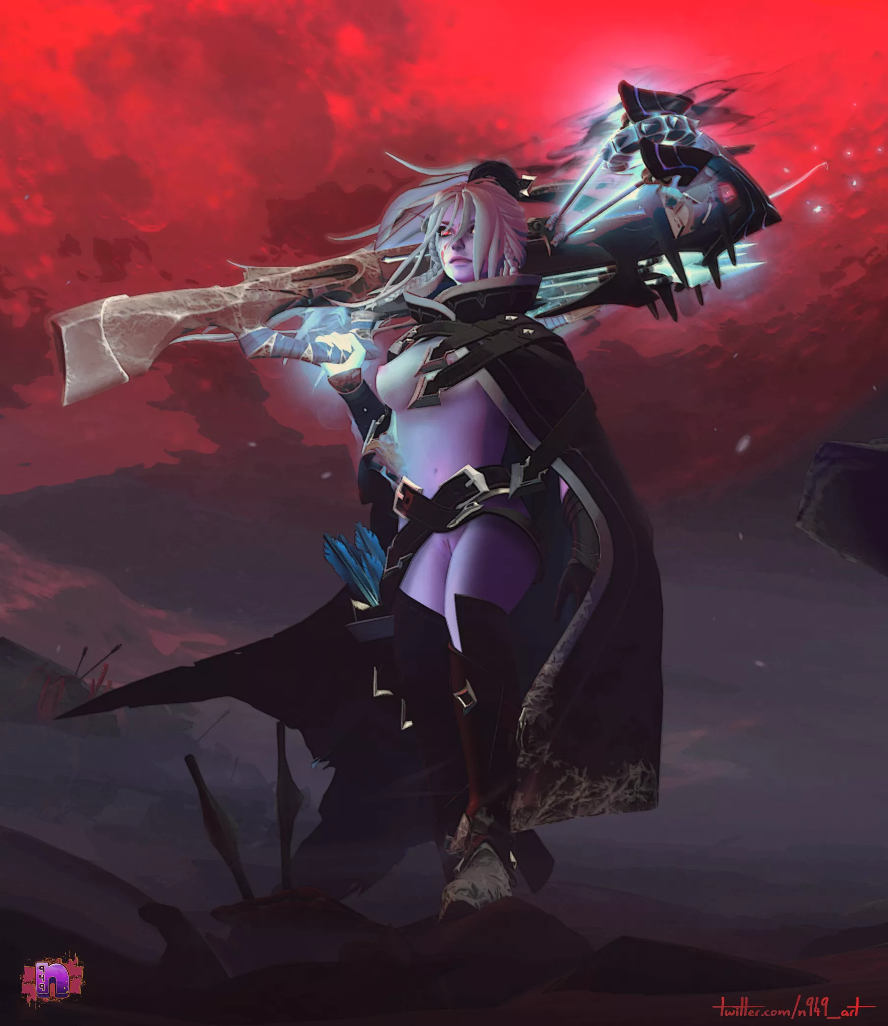 Lewd Drow Arcana (n949) posted by n949