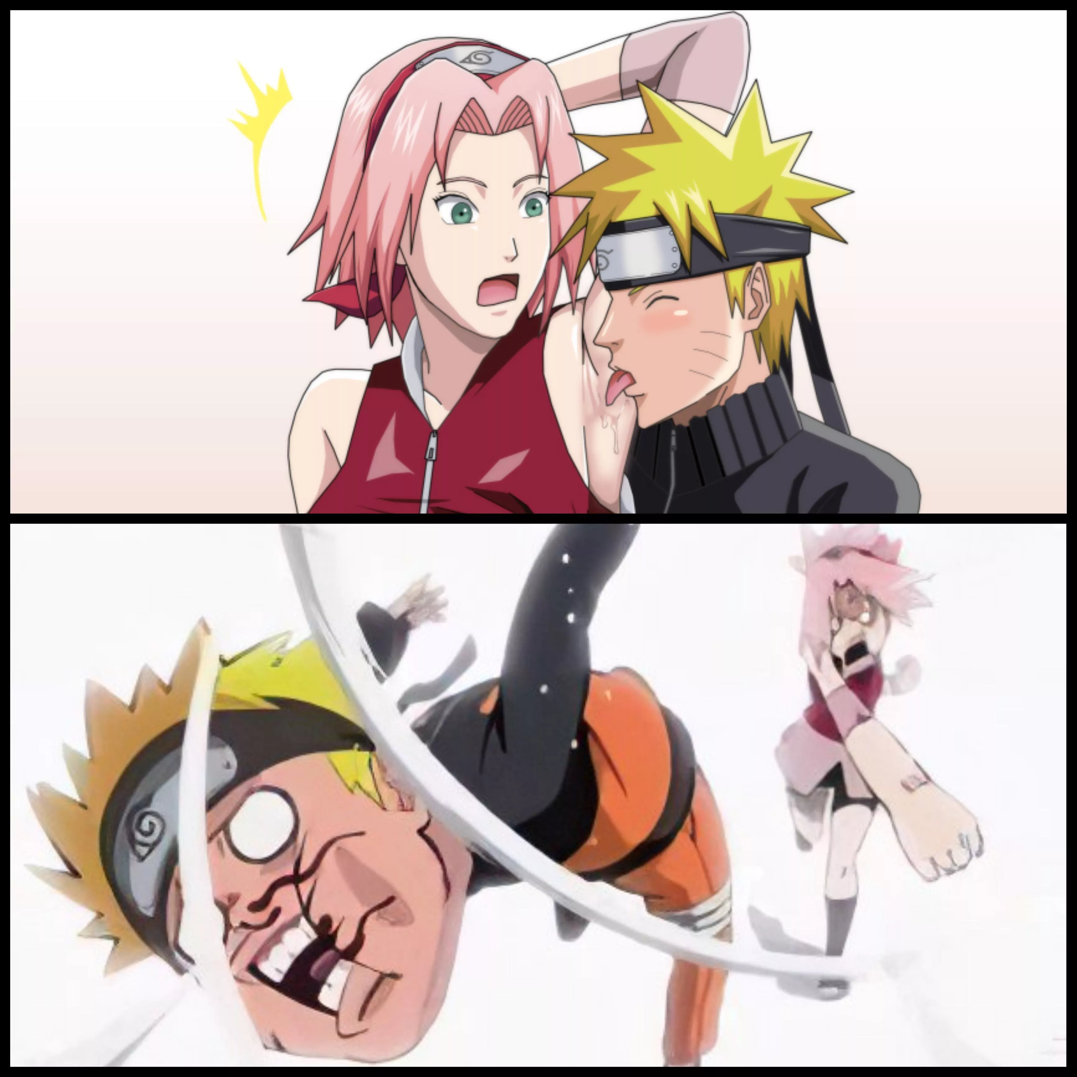 Licking Sakura's Armpits Was Totally Worth A Beating posted by Lowpits20