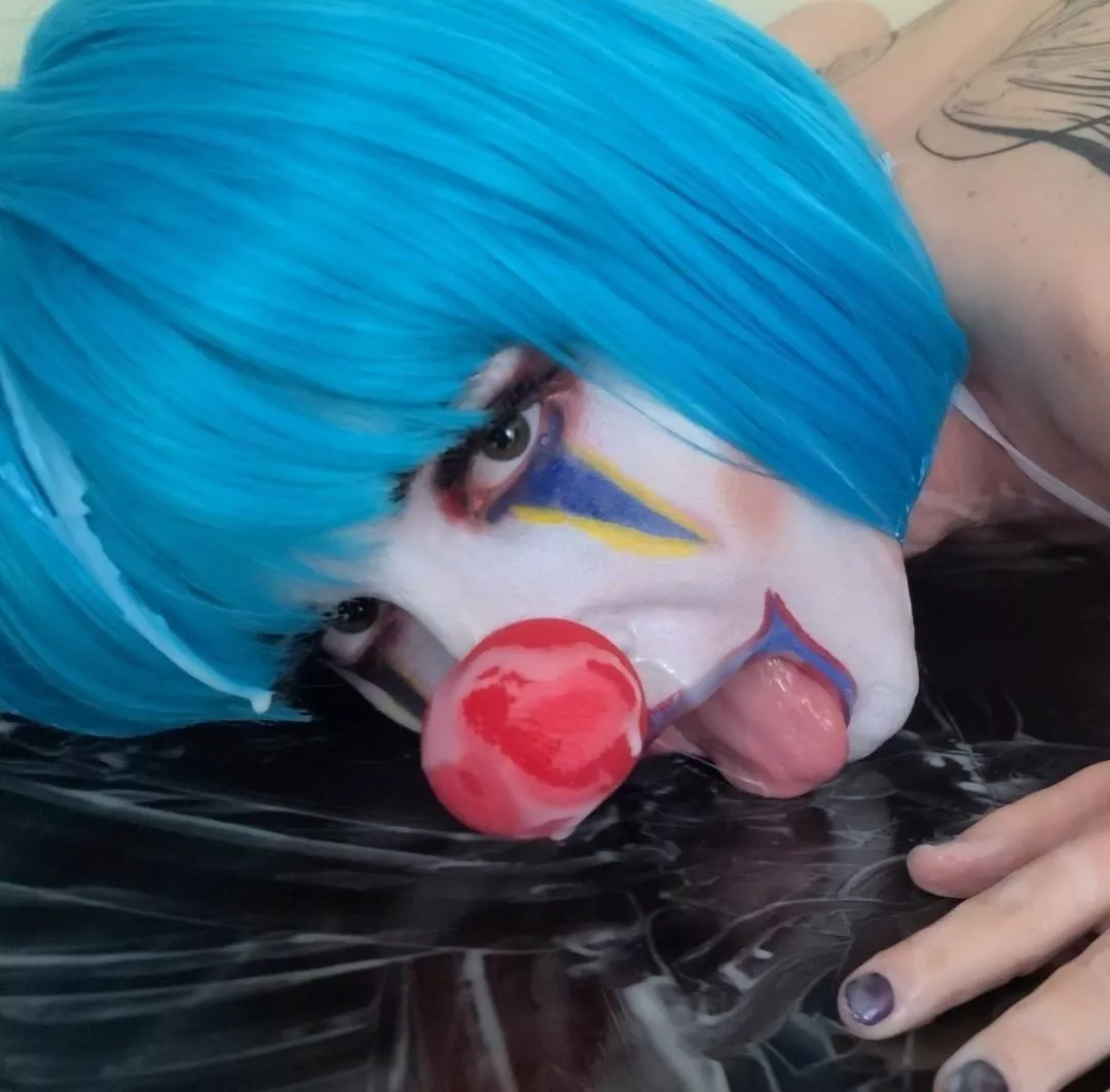 🤡Licking up your mess like... posted by FlameNymph