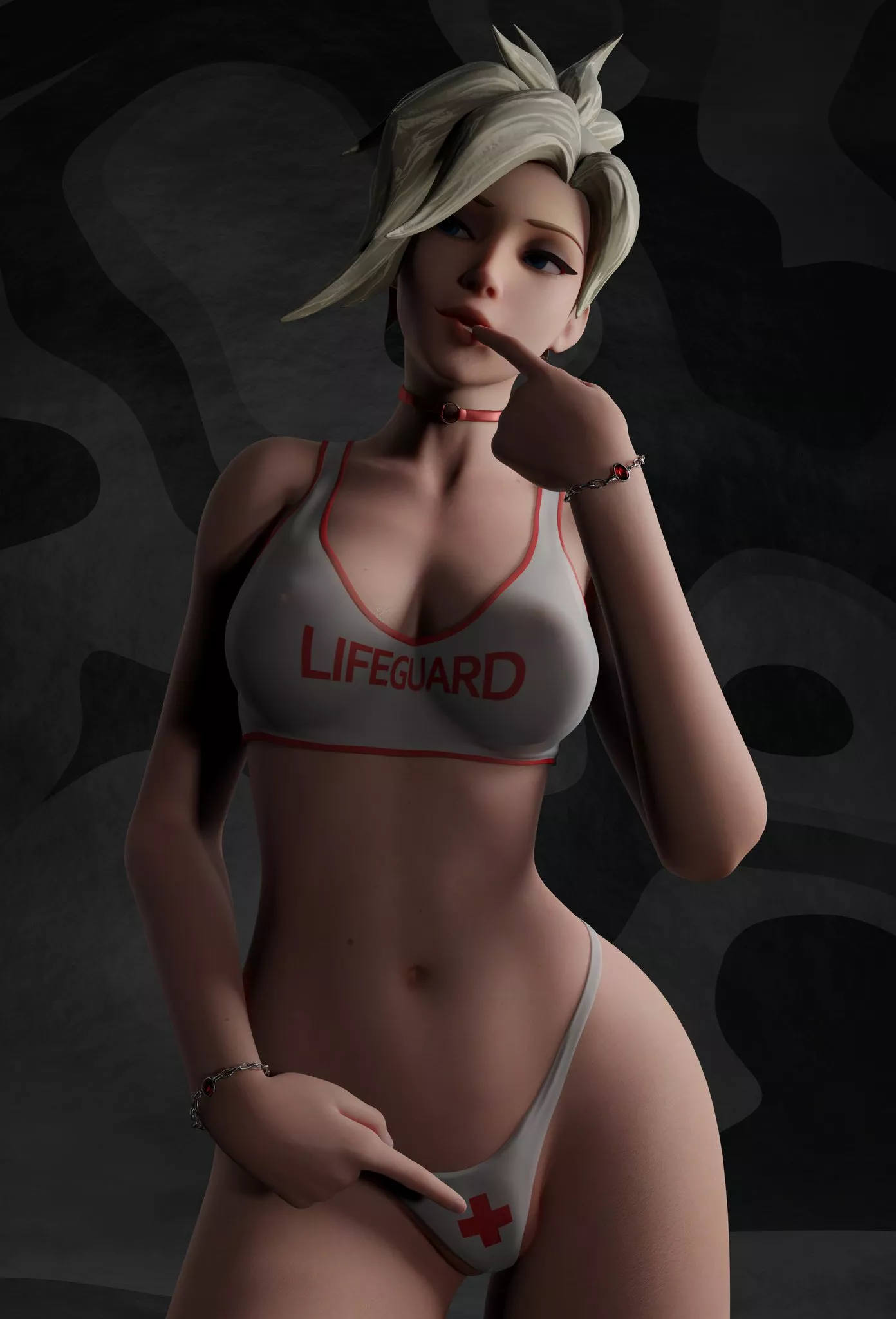 Lifeguard Mercy (GladionAnimated) posted by Kuro-Oji