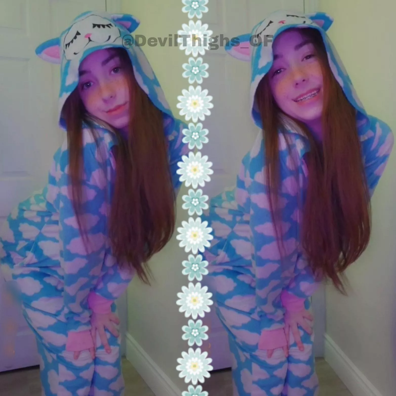 💙Like my onsie??💙 posted by StonerDevilbby