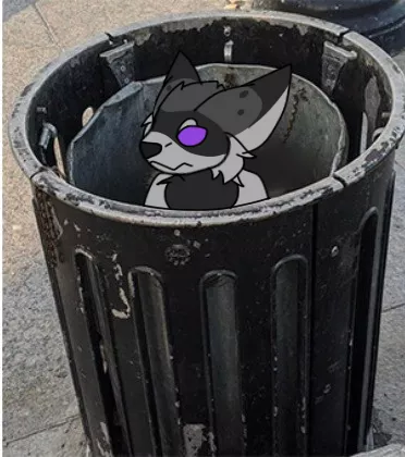 lil trash man -art by me posted by Syprisvipers