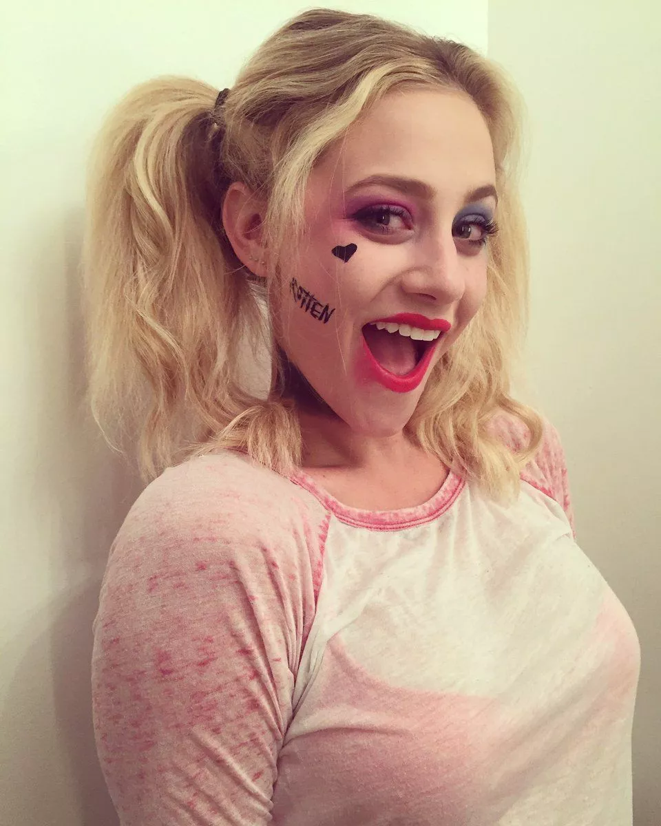 Lili Reinhart as Harley Quinn is ridiculously hot posted by goddamnboo