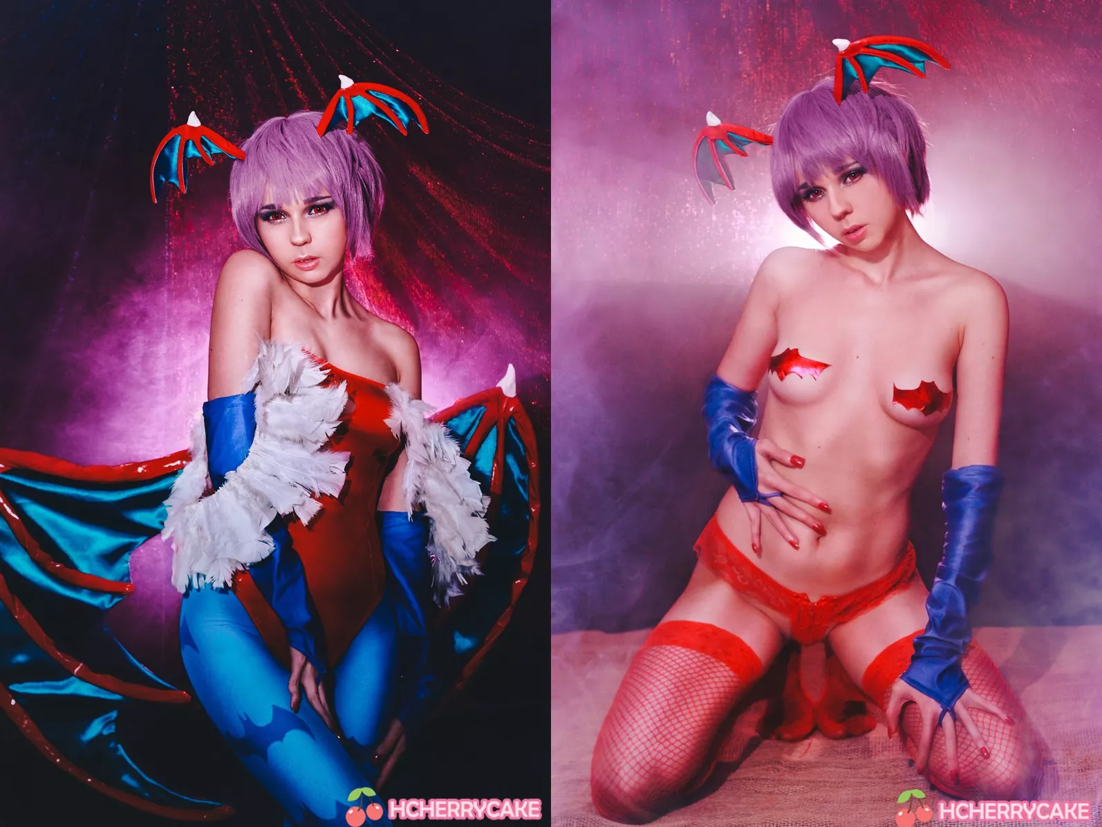 Lilith Aensland On/Off by Hcherrycake posted by HcherryCake