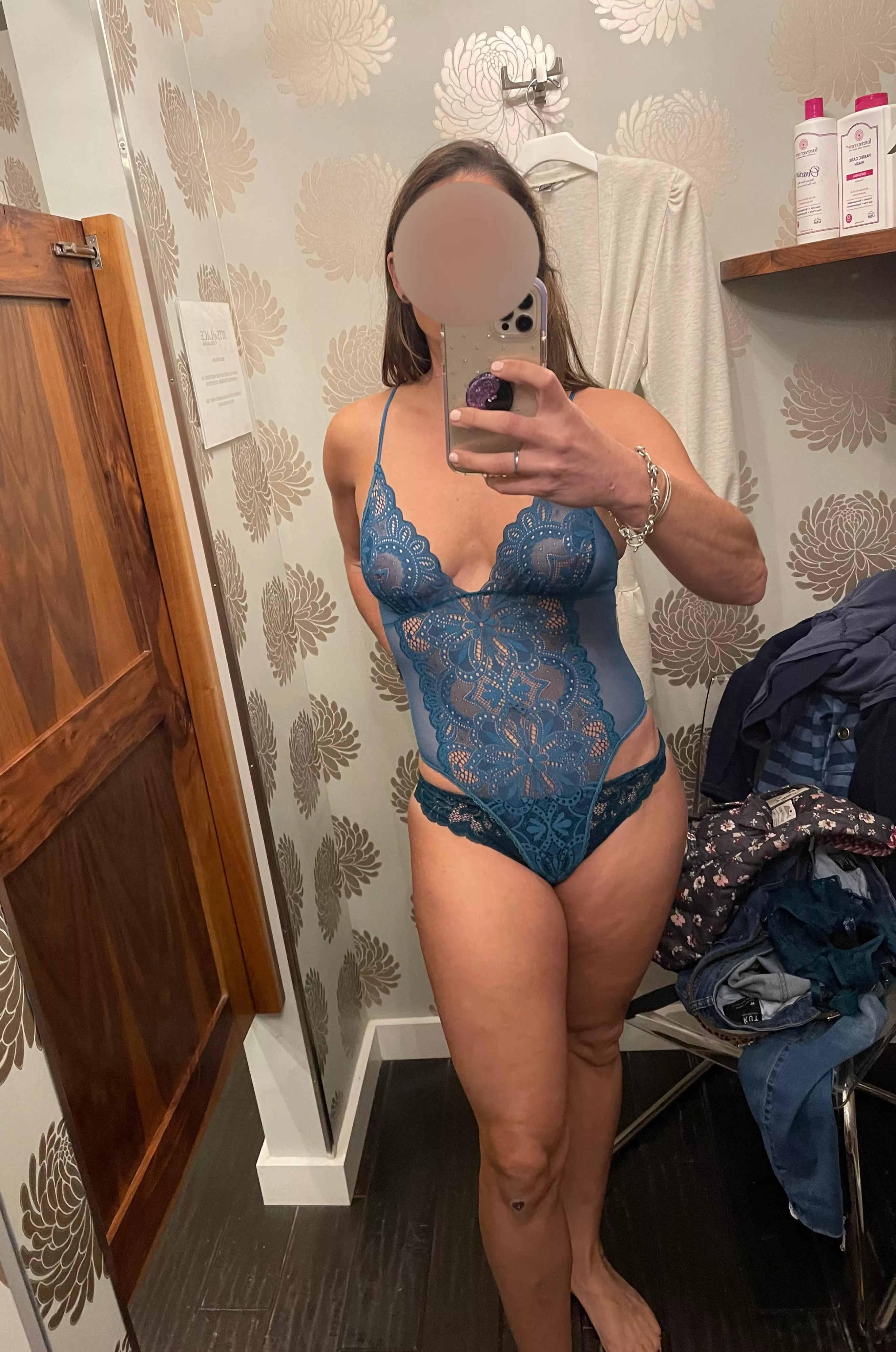 Lingerie and a changing room, a beautiful combination! posted by beard1865