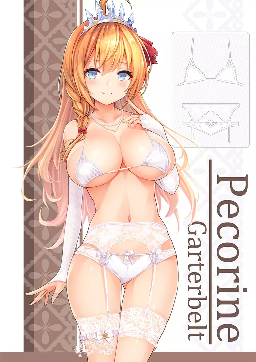 Lingerie befitting a sexy Princess posted by Henthigh_Senpai